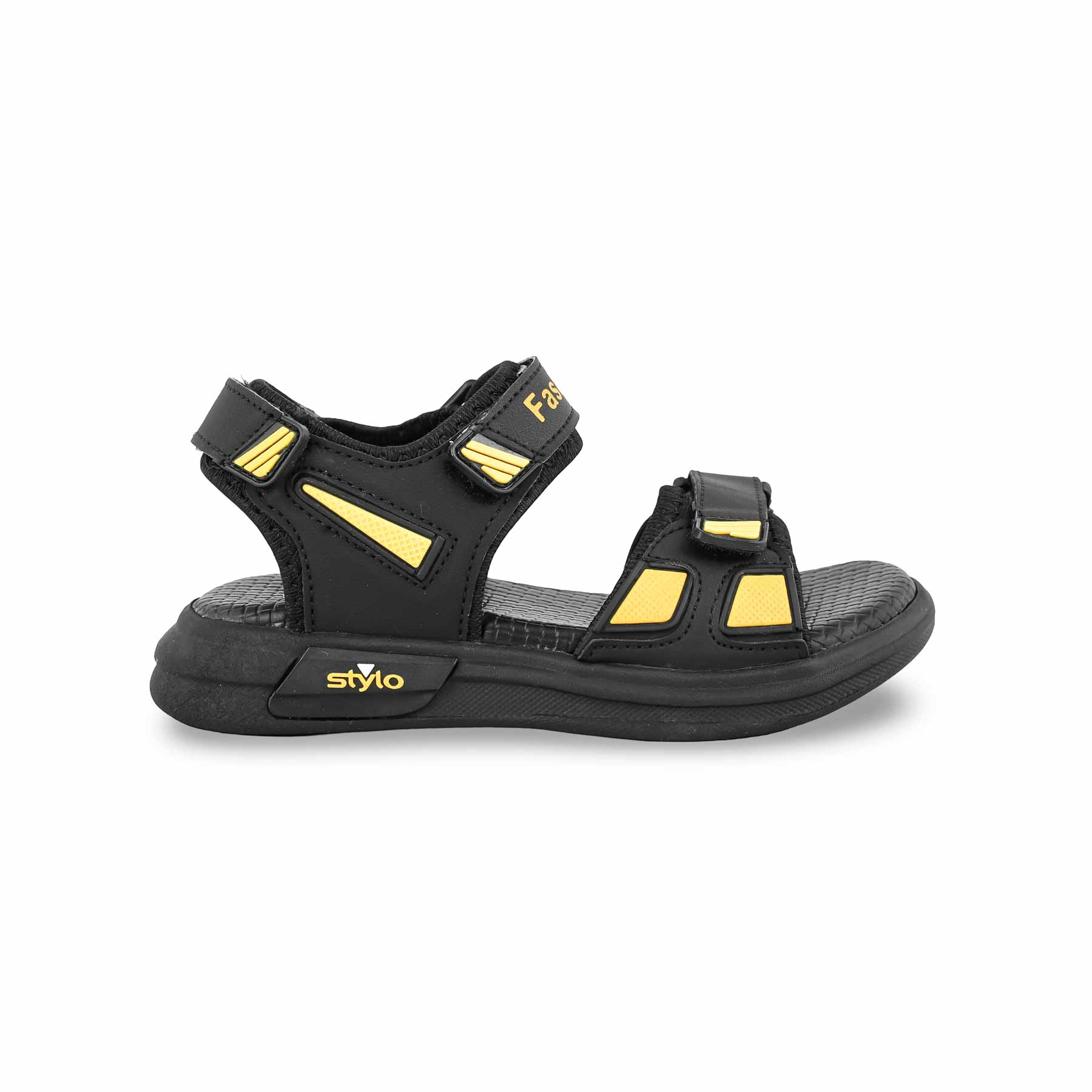 Boys Black Casual Sandal KD4899 - Image 2