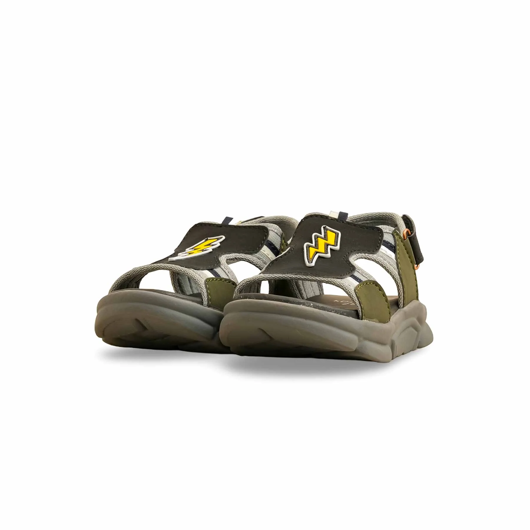 Boys Black Casual Sandal KD4926 - Image 3