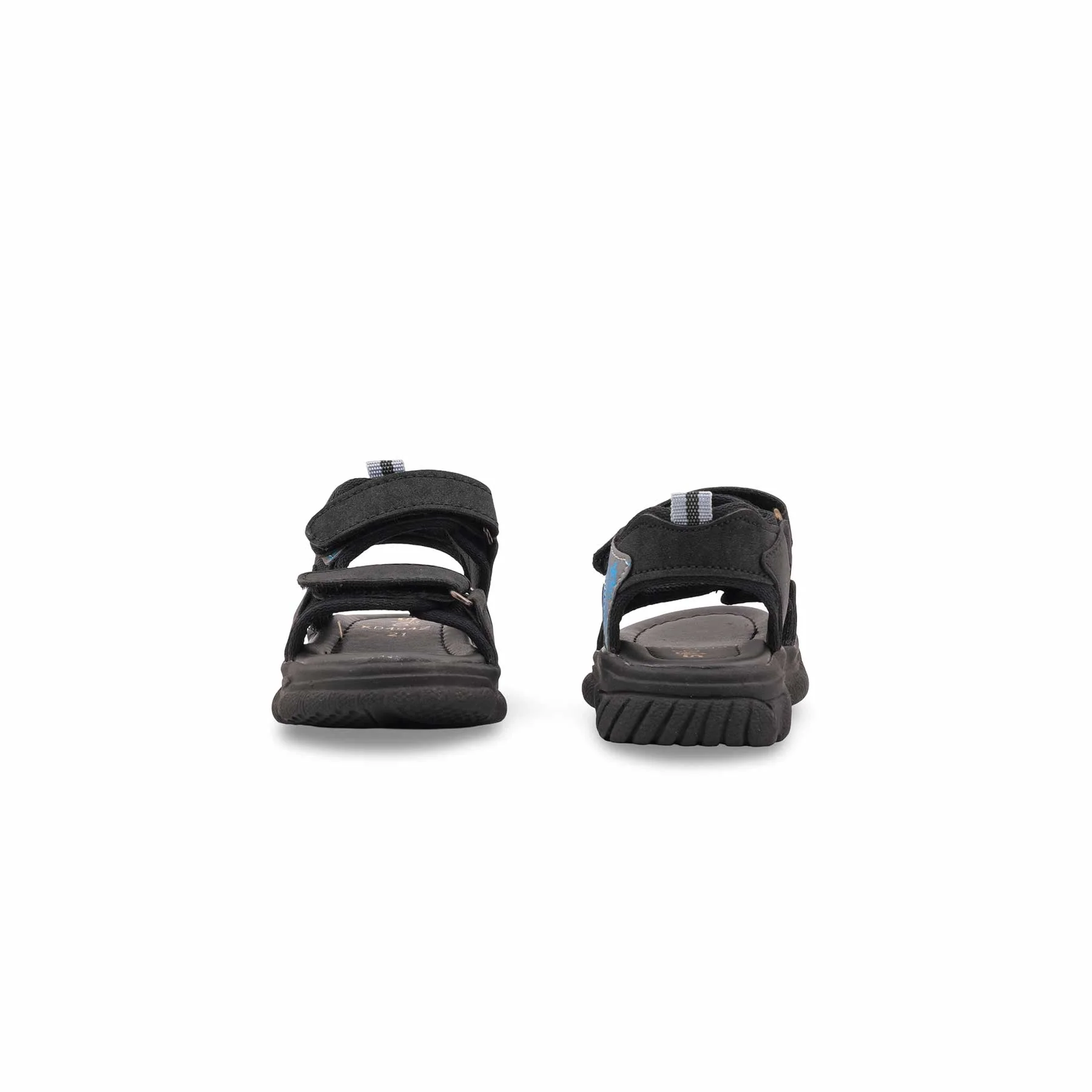 Boys Black Casual Sandal KD4942 - Image 4