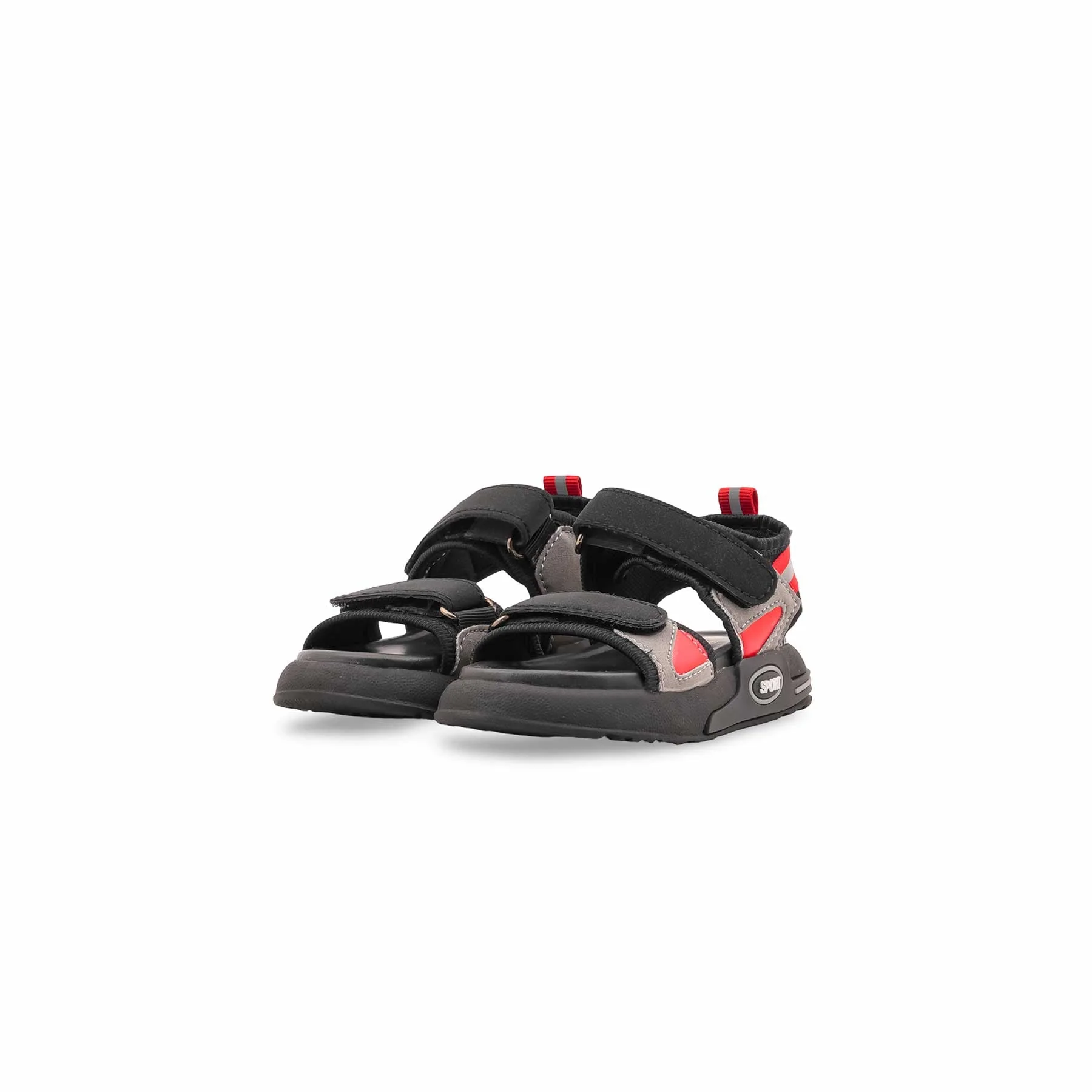Boys Black Casual Sandal KD4978 - Image 3