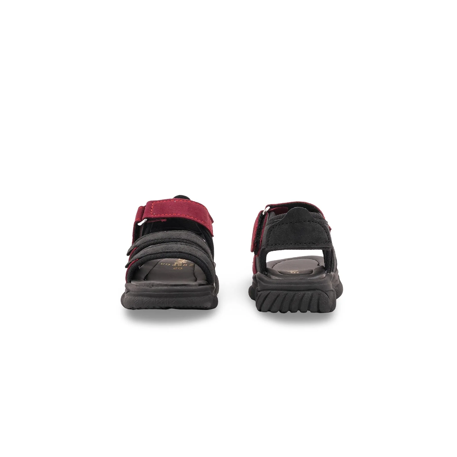 Boys Black Casual Sandal KD4982 - Image 4