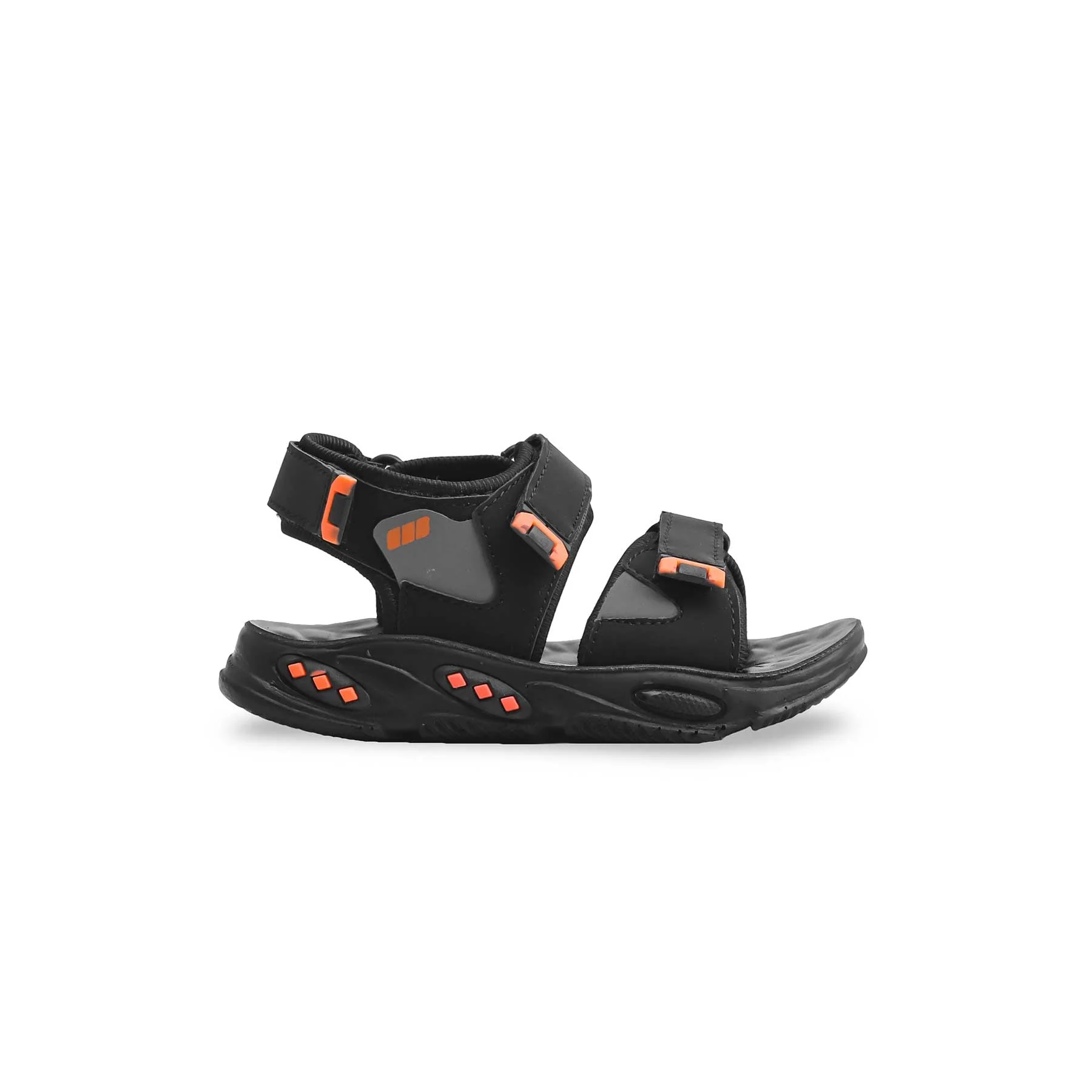 Boys Black Casual Sandal KD9950 - Image 2