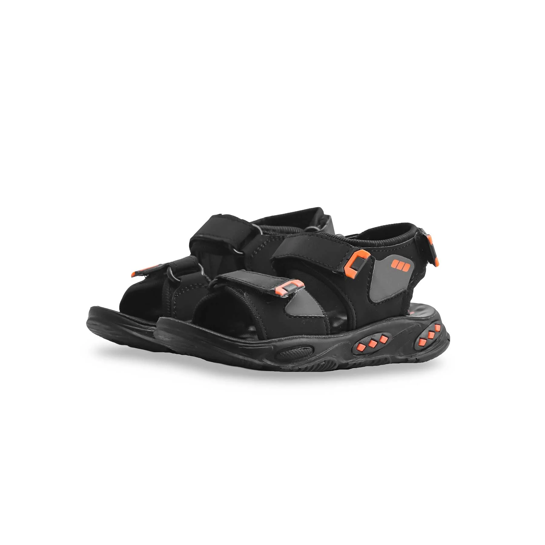 Boys Black Casual Sandal KD9950 - Image 3