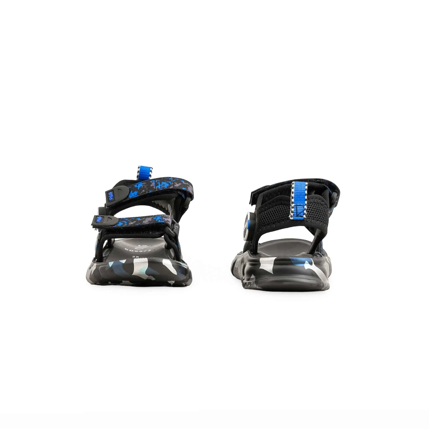 Boys Black Casual Sandal KD9975 - Image 4