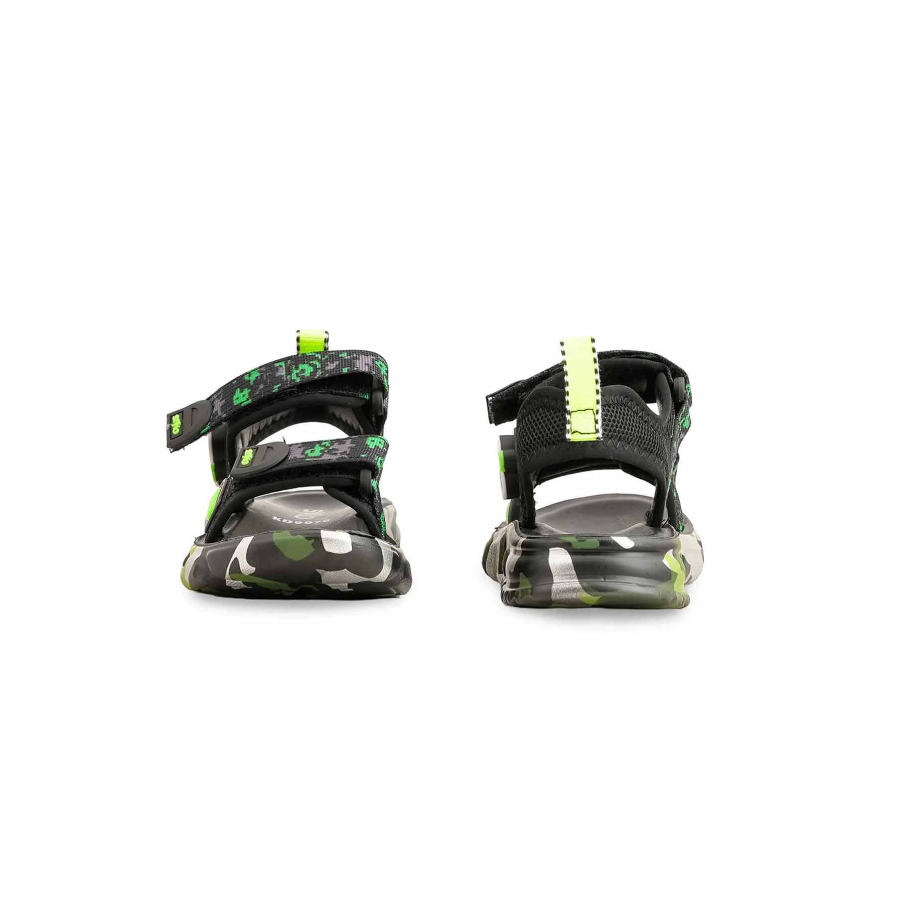 Boys Black Casual Sandal KD9976 - Image 4