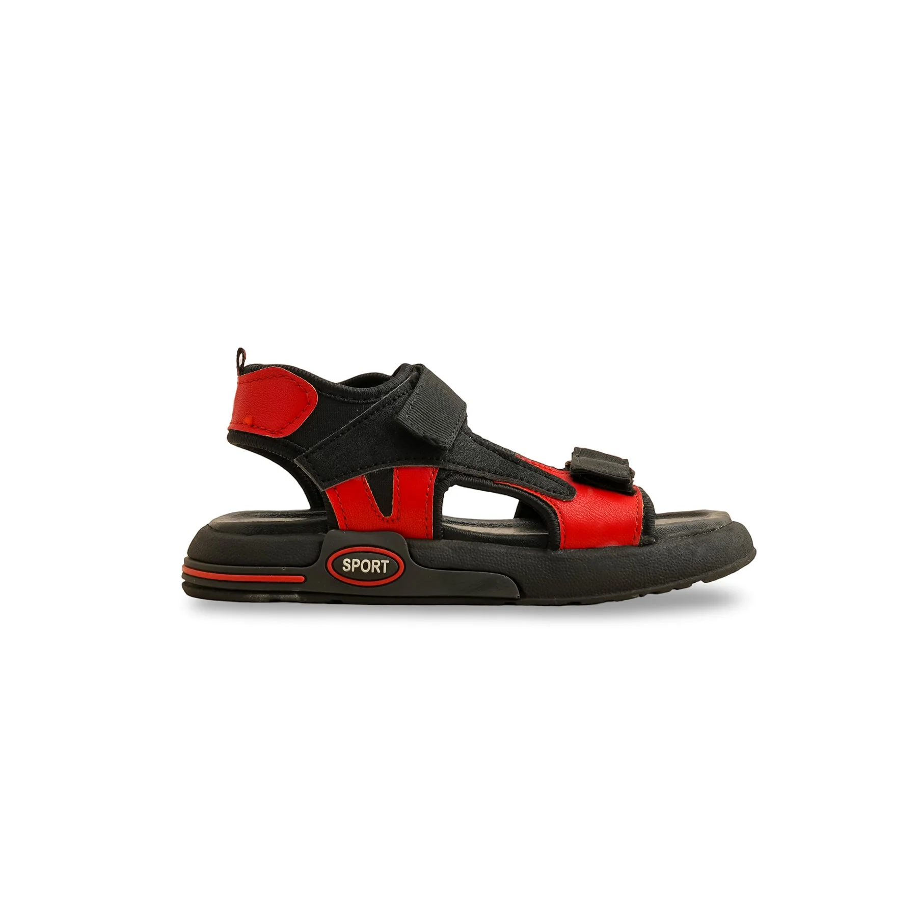 Boys Black Casual Sandal KD9983 - Image 2