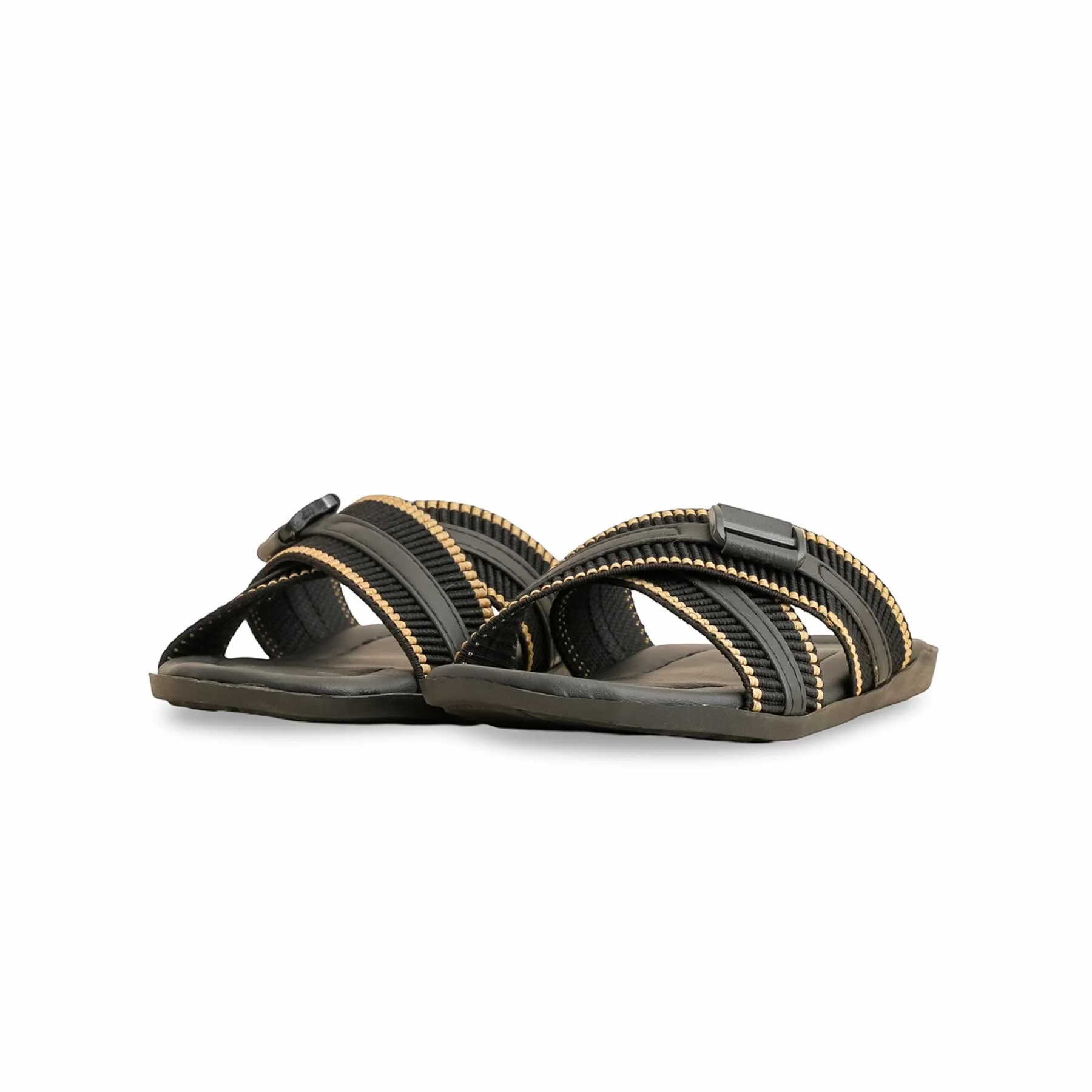 Boys Black Casual Slipper KD4881 - Image 2