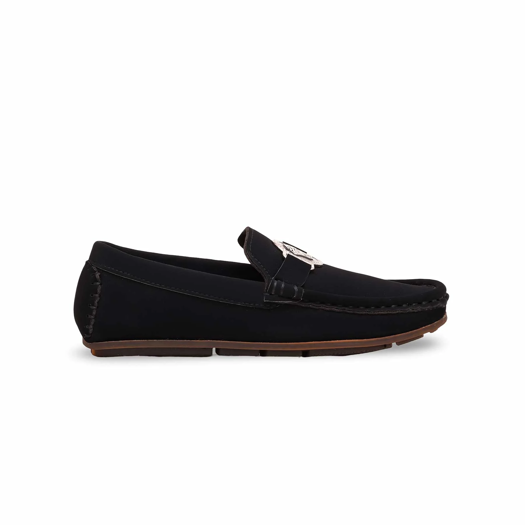 Boys Black Formal Moccasin KD0858 - Image 2