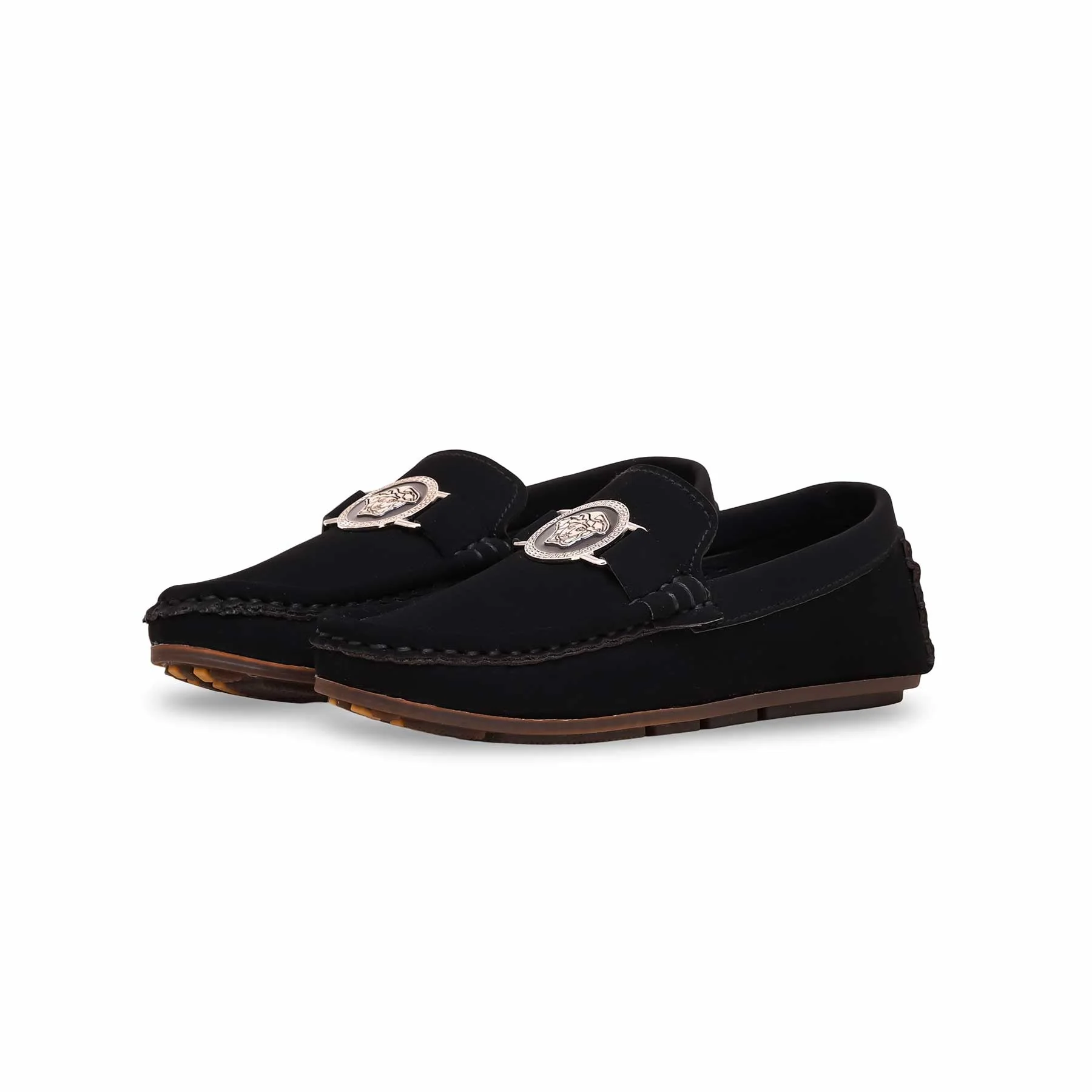 Boys Black Formal Moccasin KD0858 - Image 3