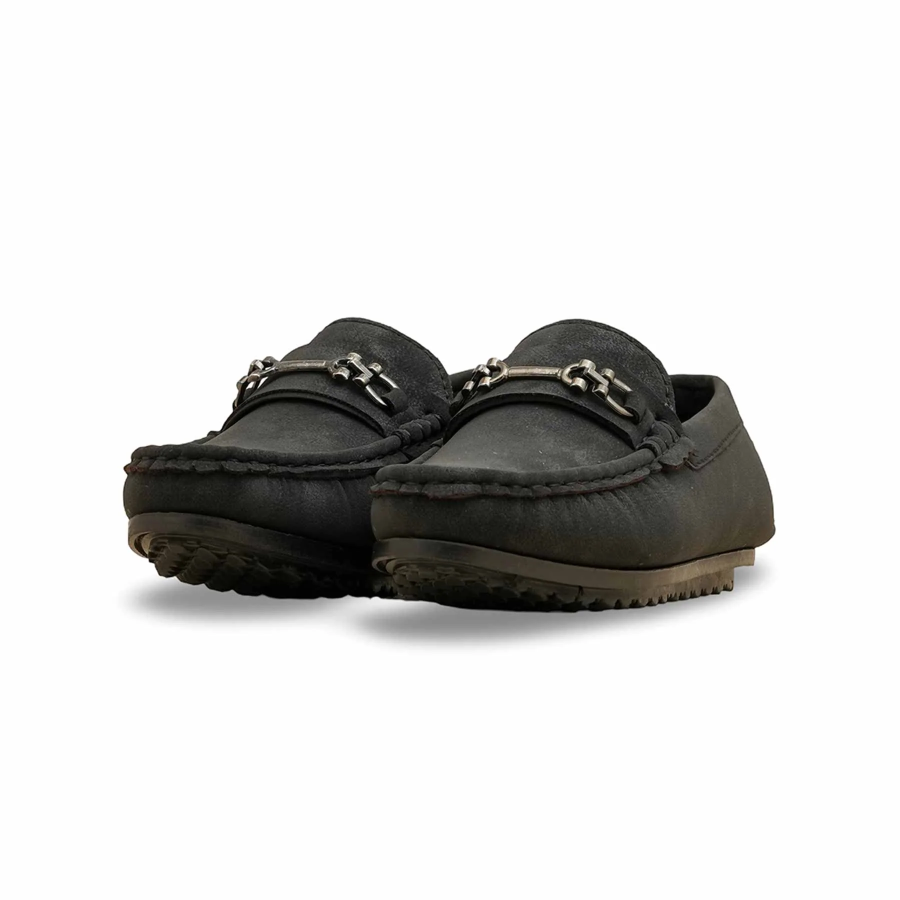 Boys Black Formal Moccasin KD2504 - Image 3