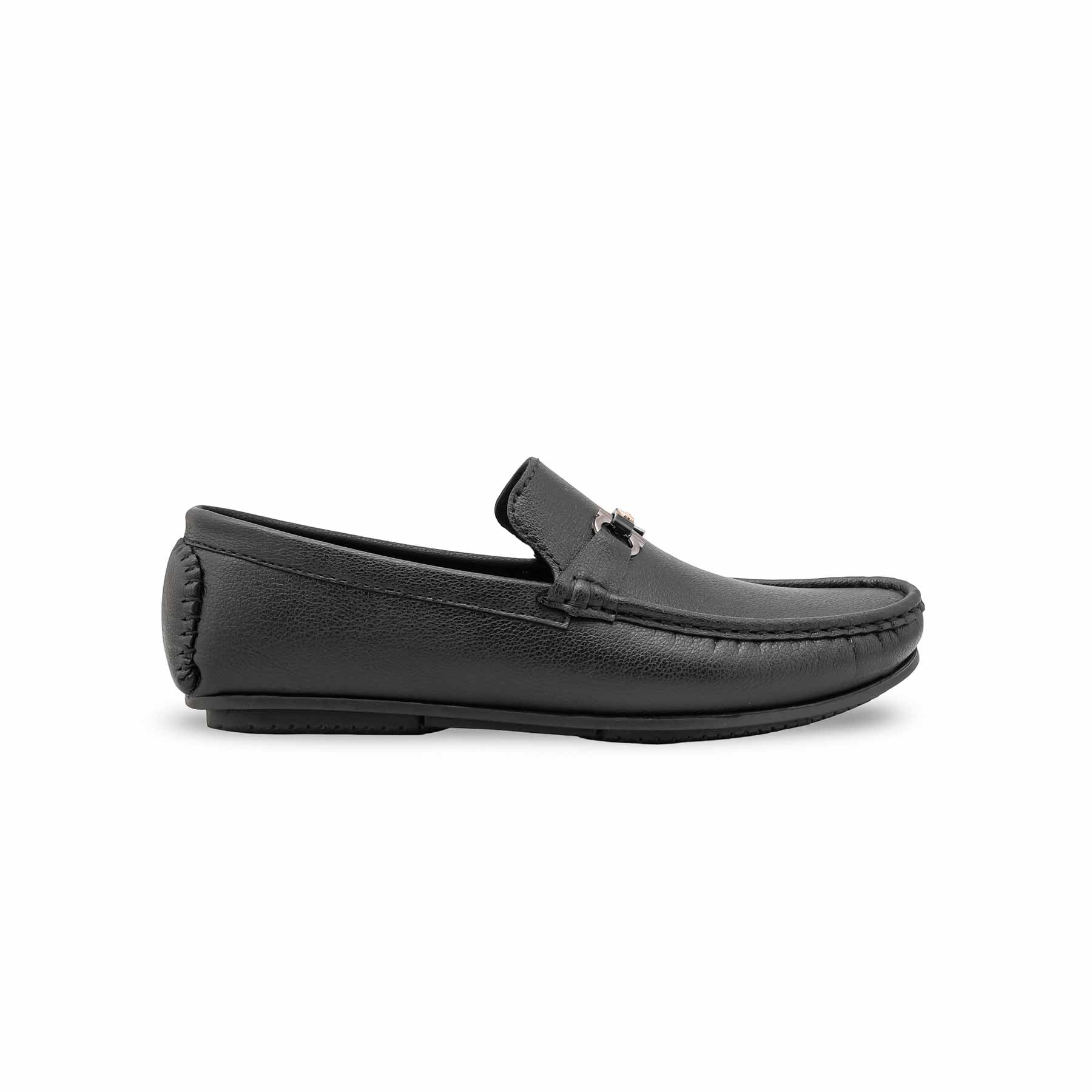 Boys Black Formal Moccasin KD2509 - Image 2
