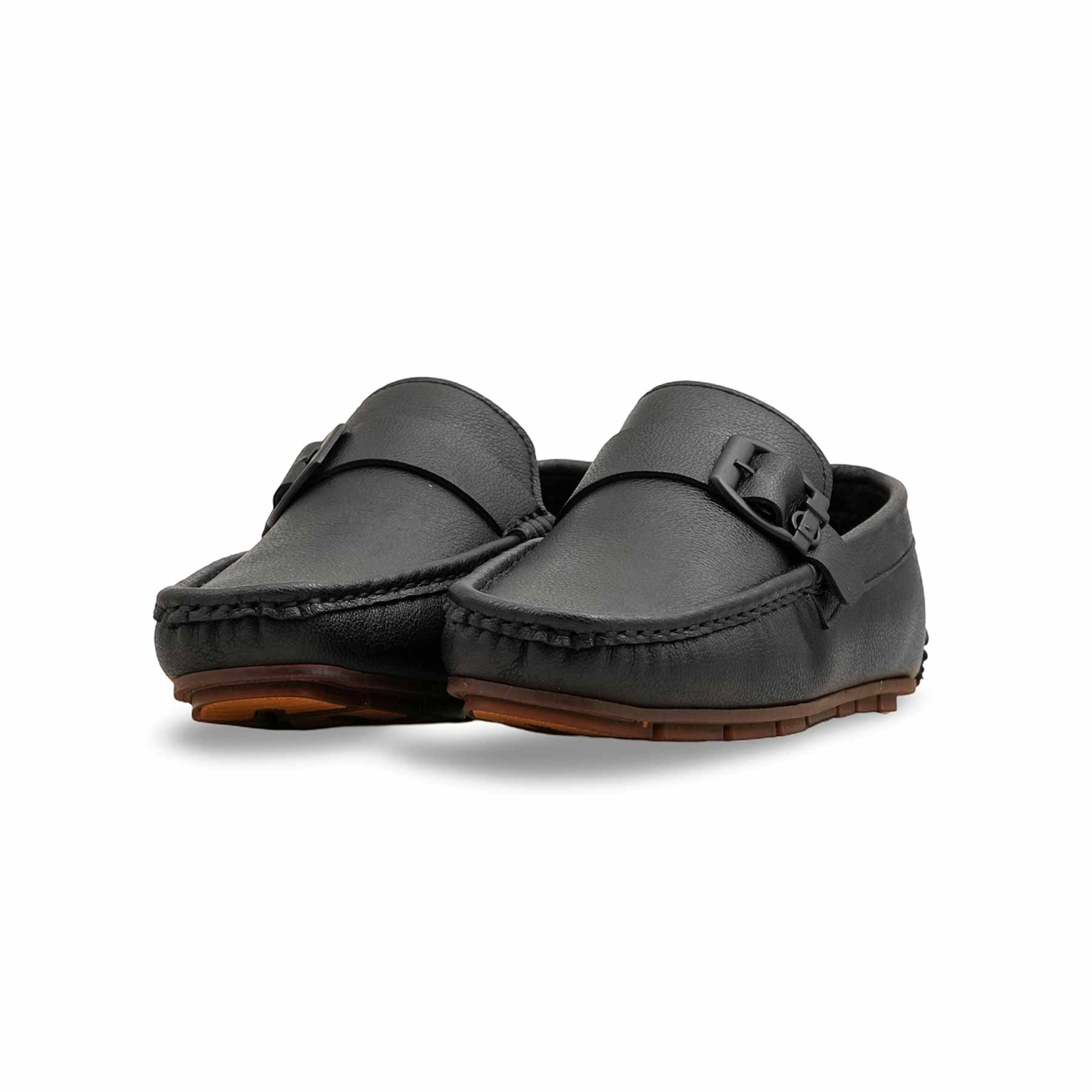 Boys Black Formal Moccasin KD2520 - Image 3