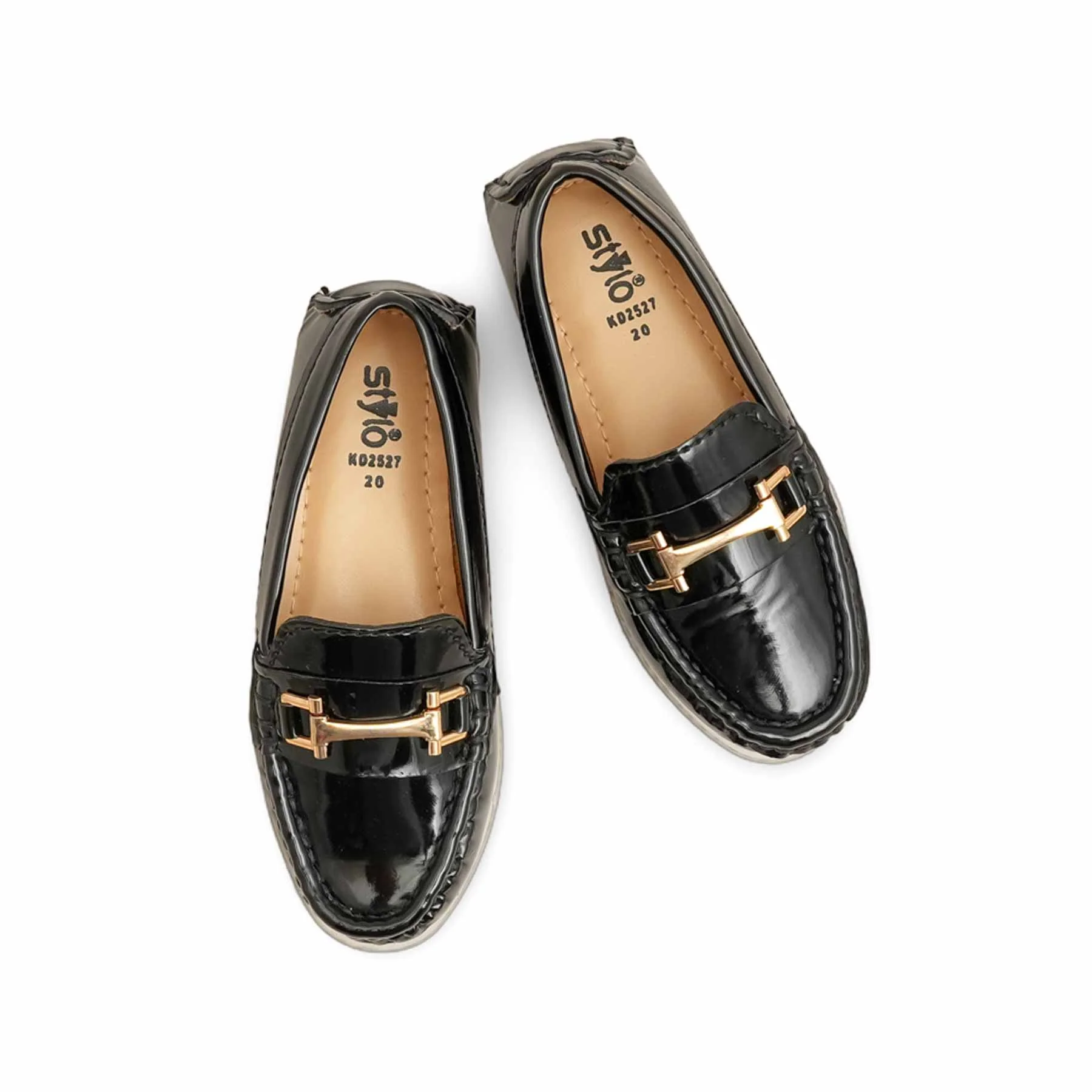 Boys Black Formal Moccasin KD2527 - Image 5