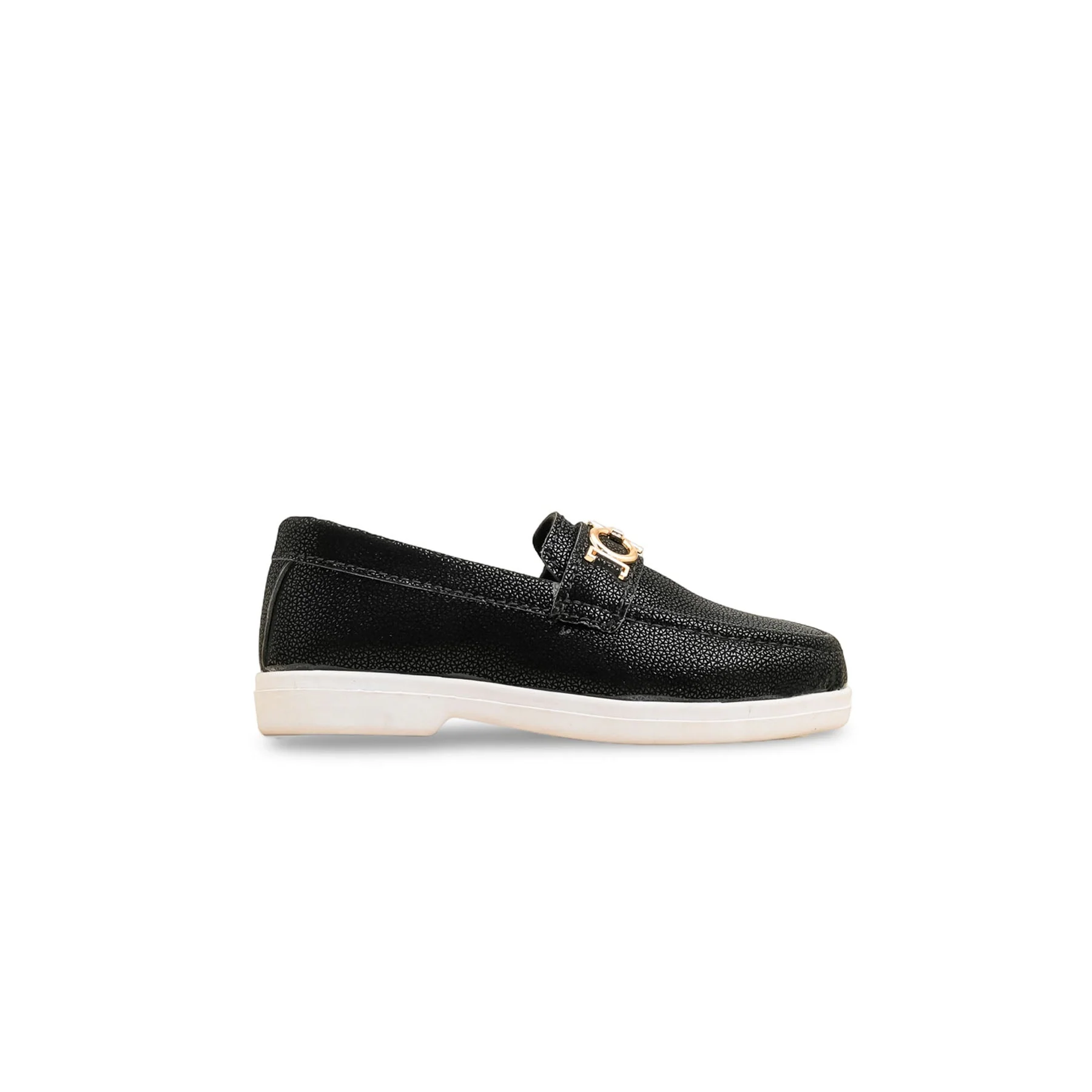 Boys Black Formal Moccasin KD2578 - Image 2