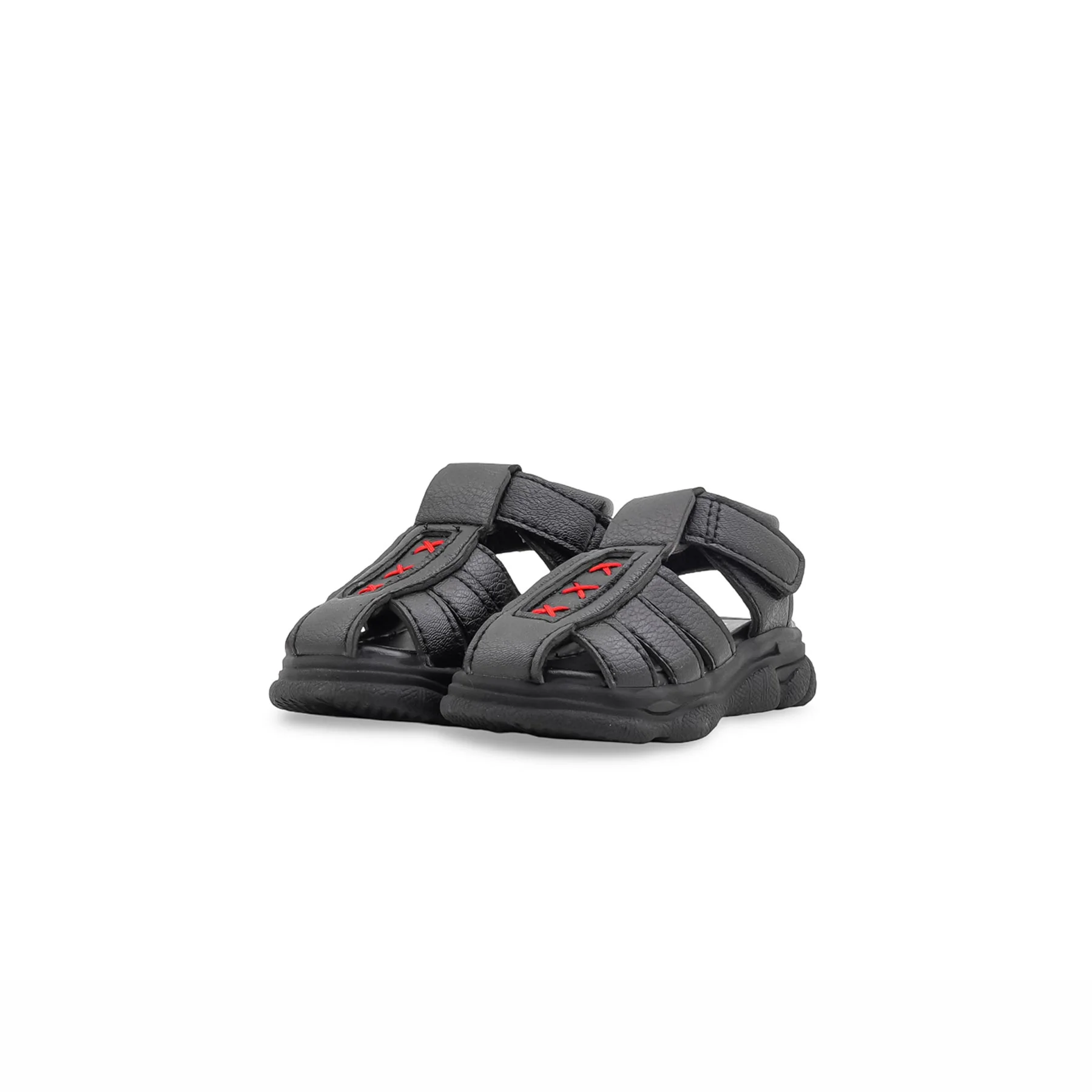 Boys Black Formal Sandal KD2655 - Image 3