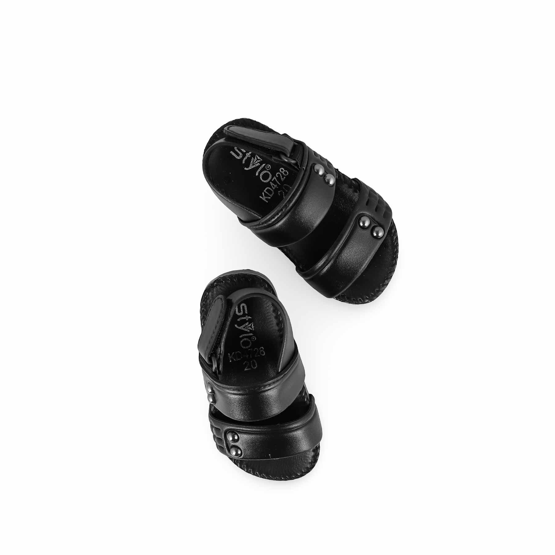 Boys Black Formal Sandal KD4728 - Image 5