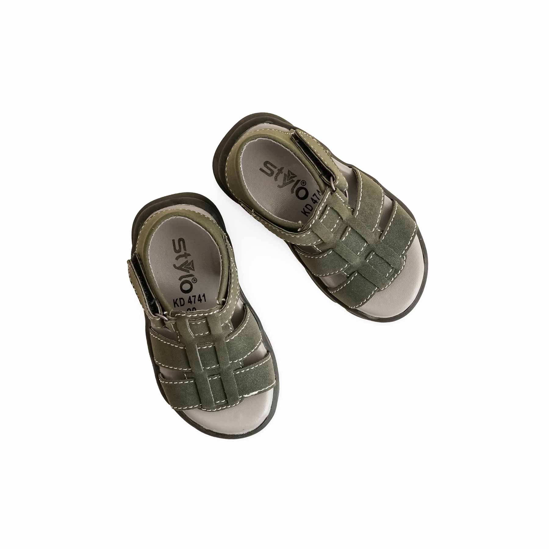Boys Black Formal Sandal KD4741 - Image 5