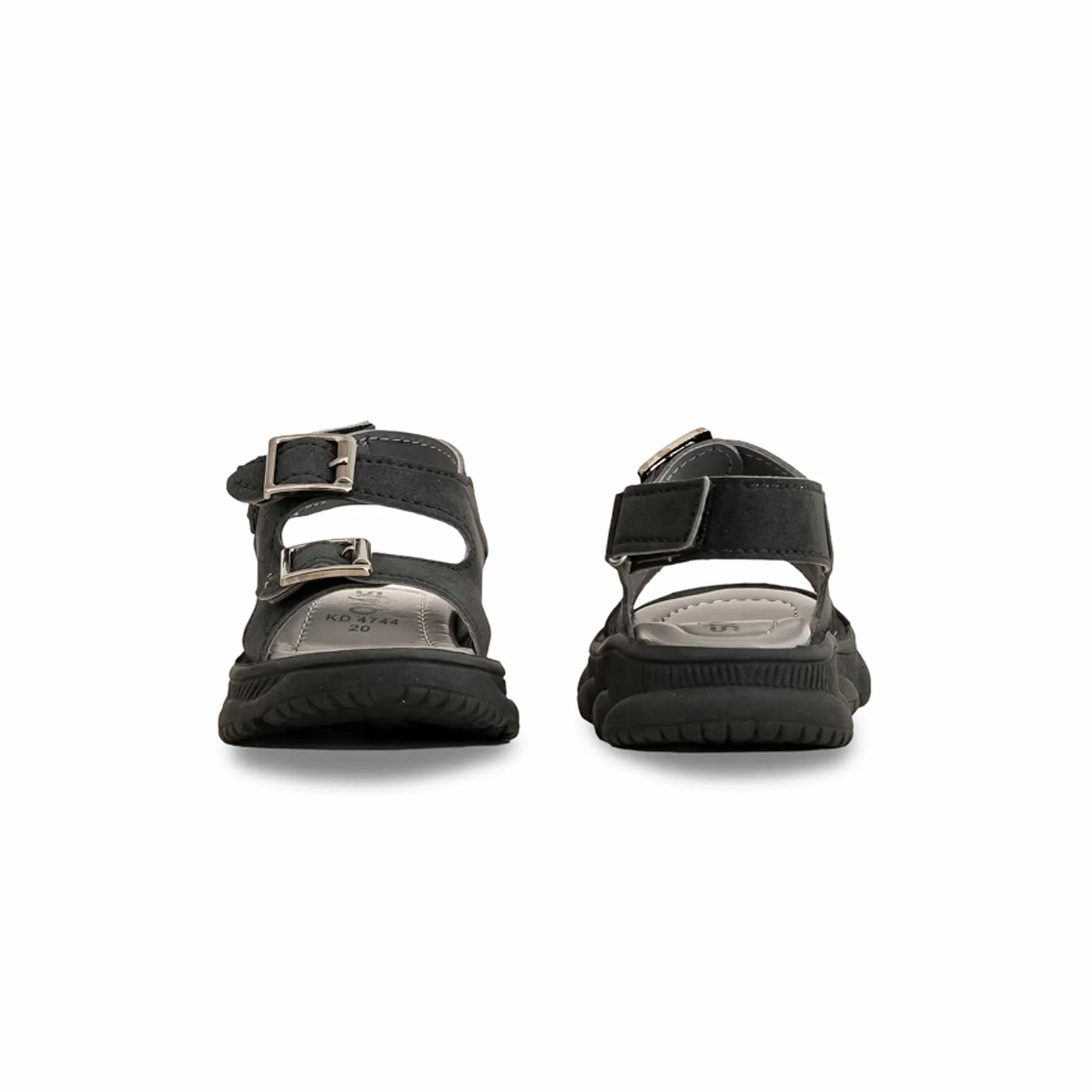 Boys Black Formal Sandal KD4744 - Image 4