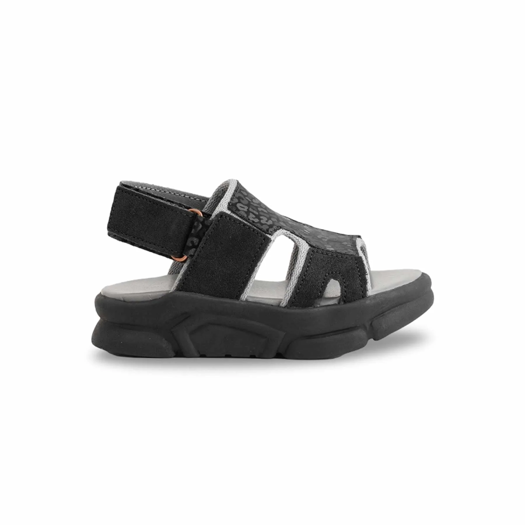 Boys Black Formal Sandal KD4746 - Image 2