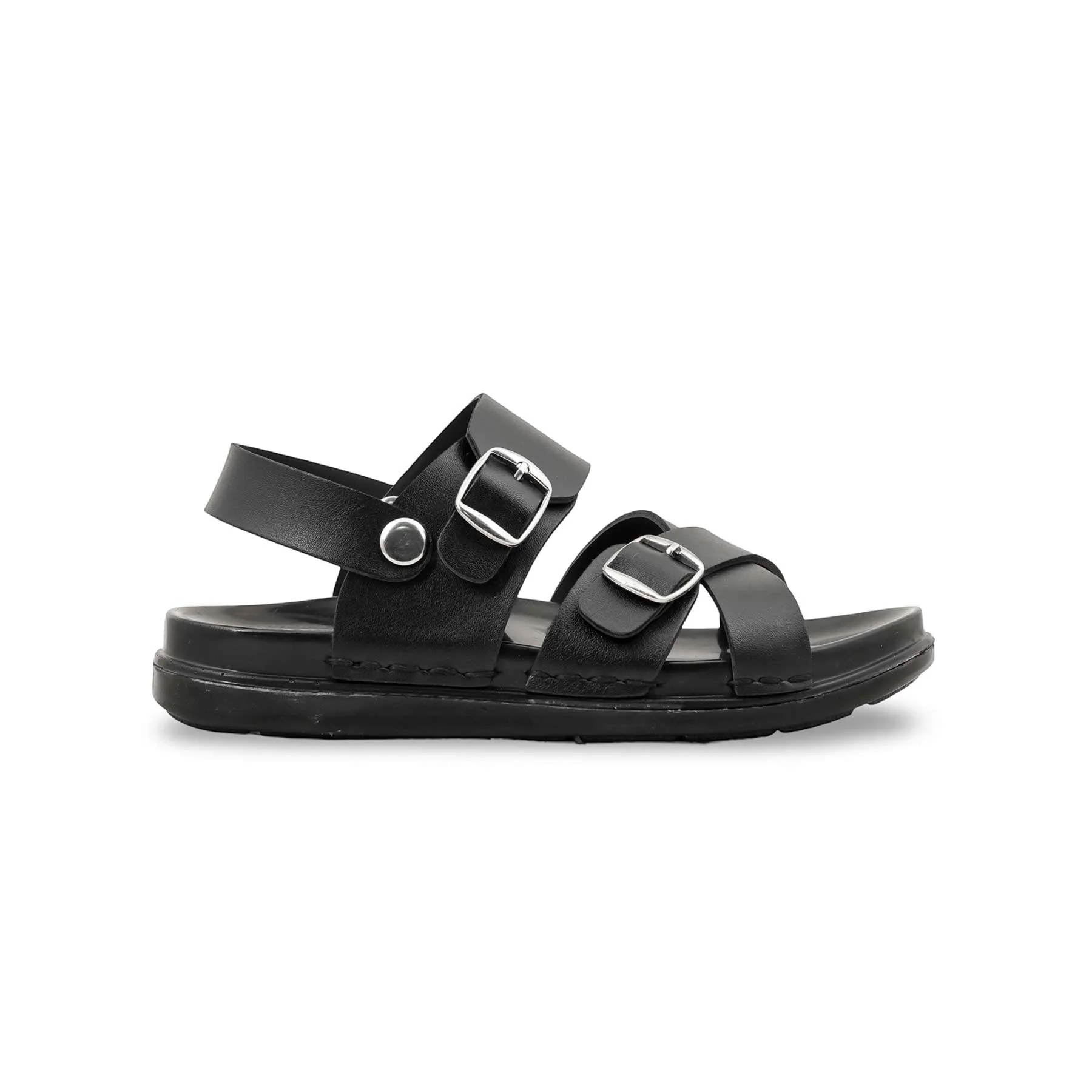 Boys Black Formal Sandal KD4931 - Image 2