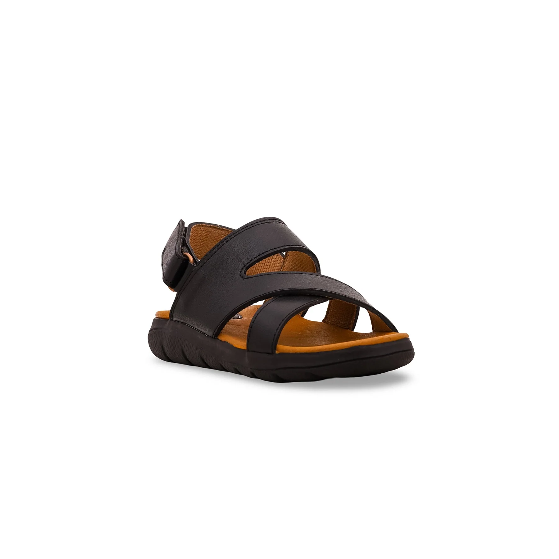 Boys Black Formal Sandal KD9579 - Image 2