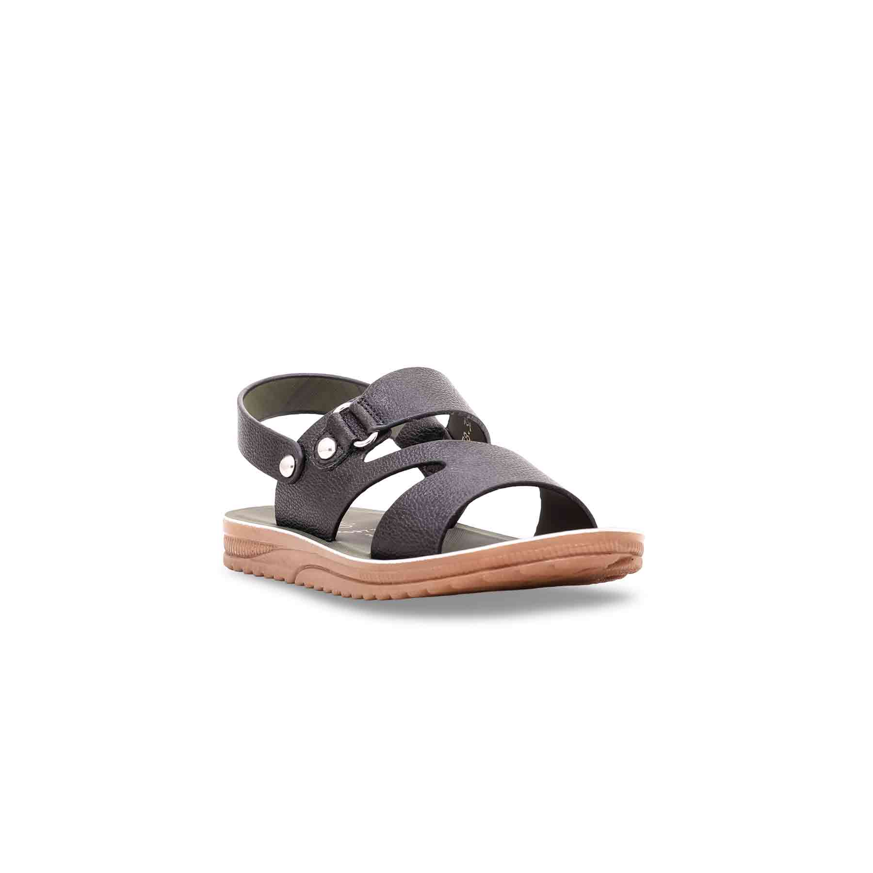 Boys Black Formal Sandal KD9738 - Image 2