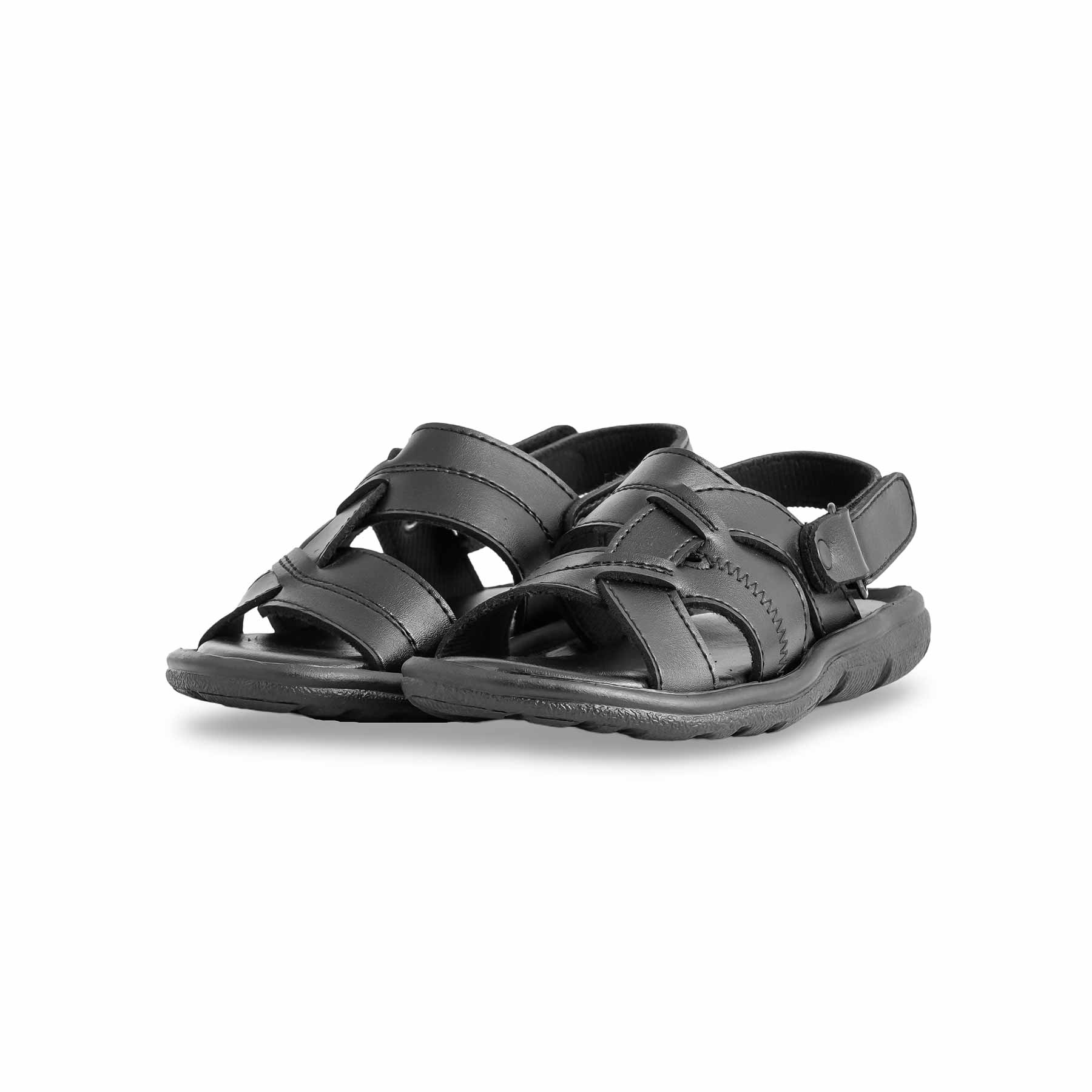 Boys Black Formal Sandal KD9987 - Image 3