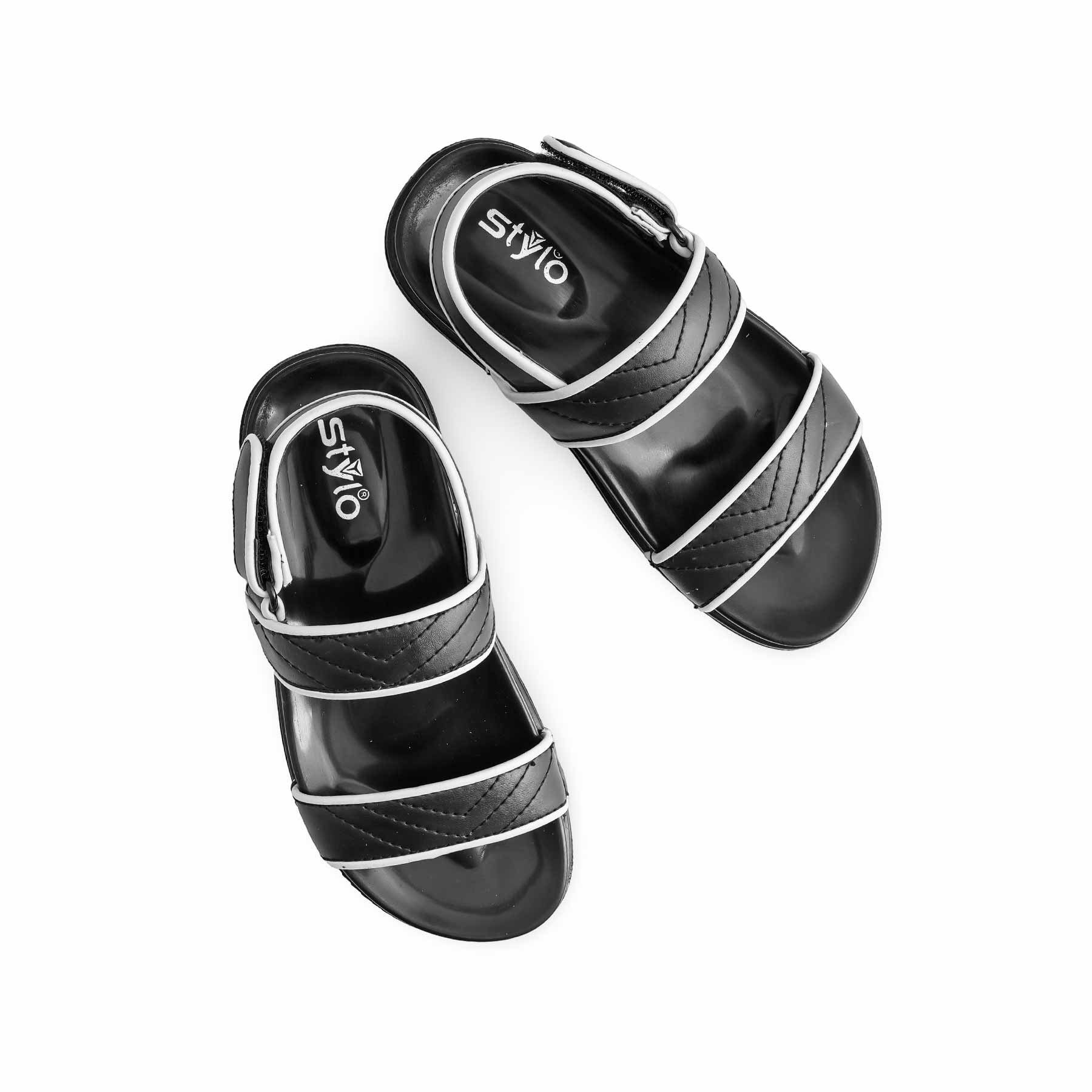 Boys Black Formal Sandal KD9990 - Image 4