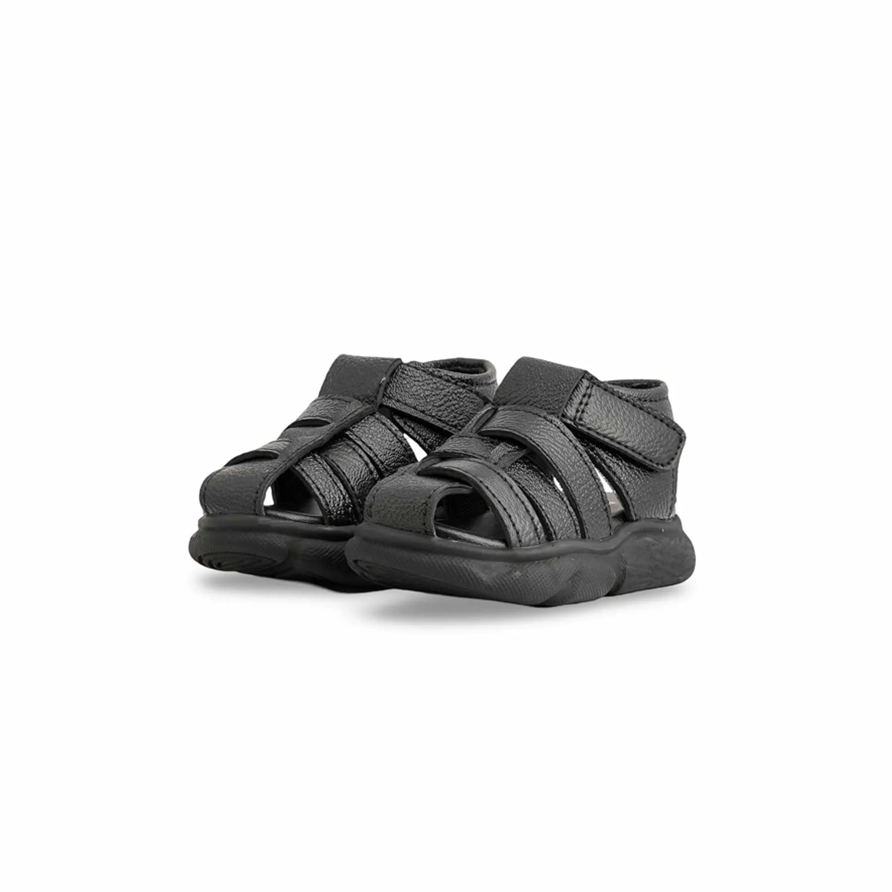 Boys Black Formal Sandal KD9999 - Image 2