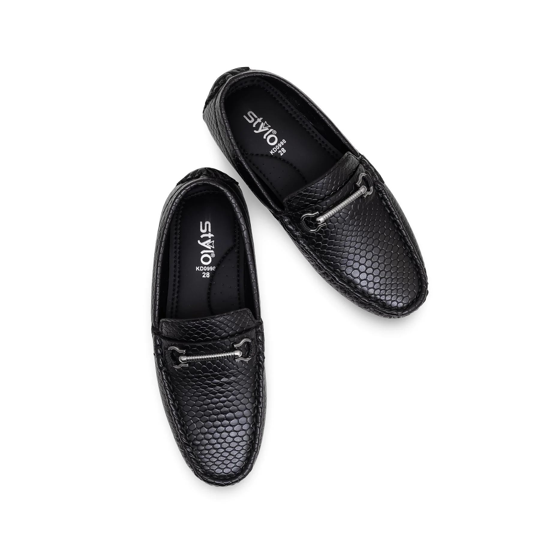 Boys Black Formal Shoes KD0998 - Image 4