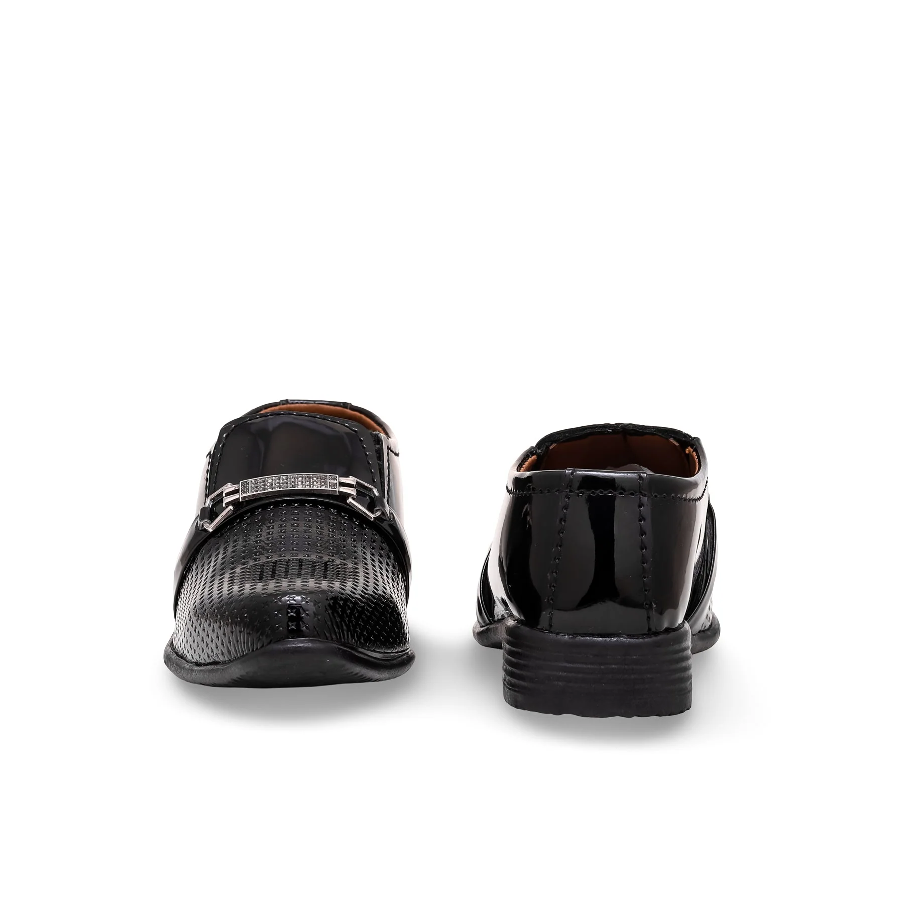 Boys Black Formal Shoes KD2205 - Image 3