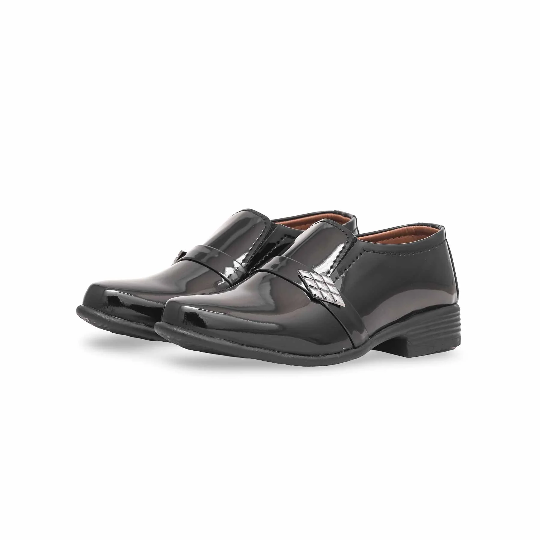 Boys Black Formal Shoes KD2207 - Image 3
