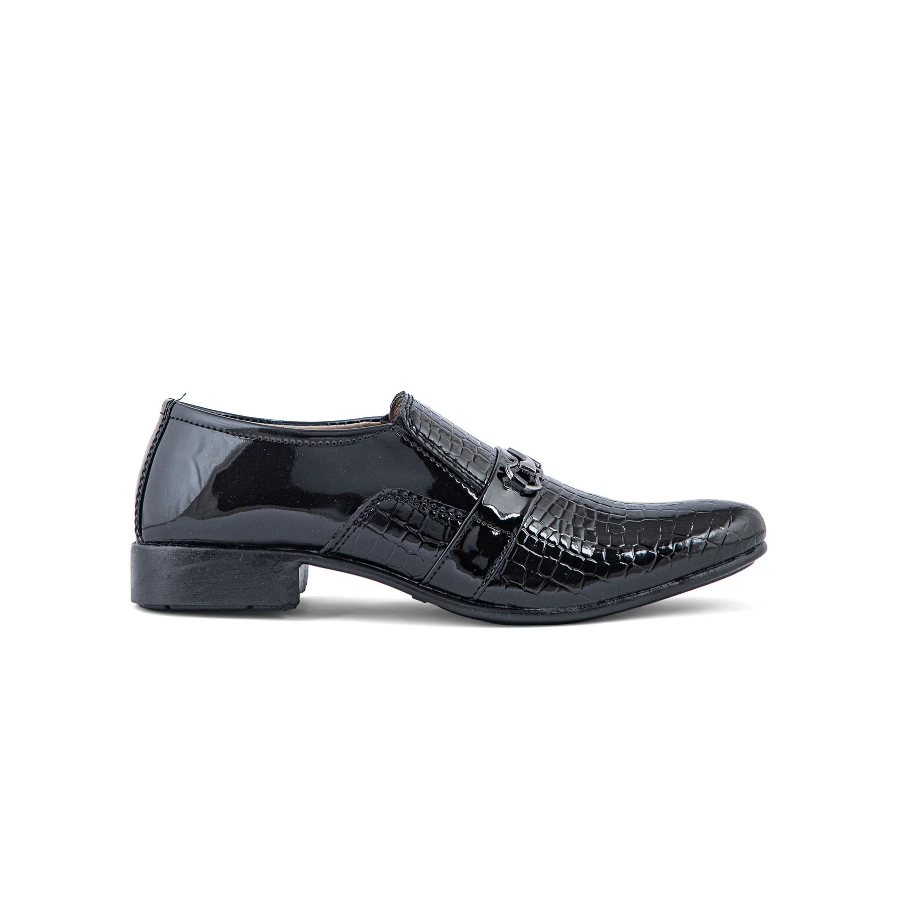 Boys Black Formal Shoes KD2210 - Image 2
