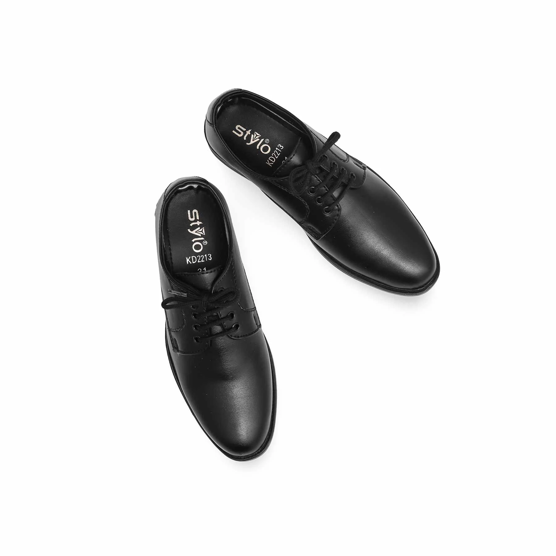 Boys Black Formal Shoes KD2213 - Image 5