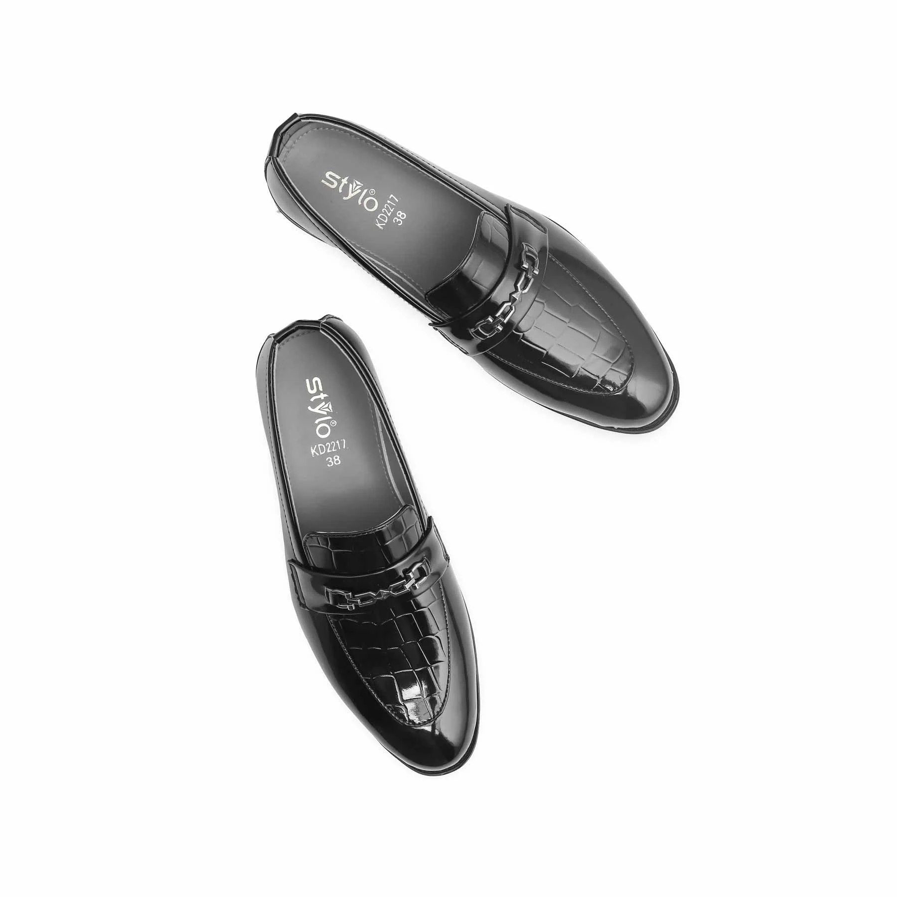 Boys Black Formal Shoes KD2217 - Image 4