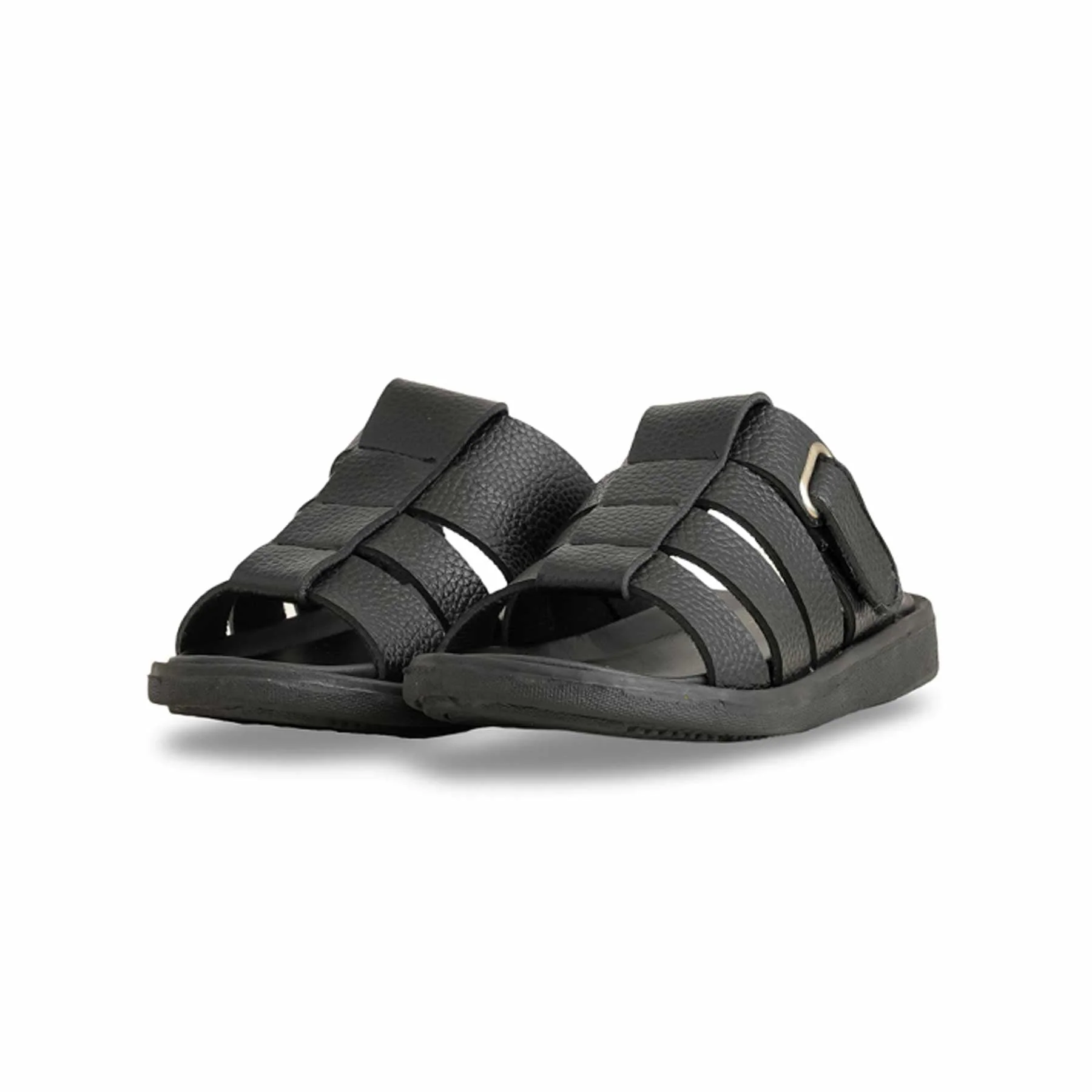 Boys Black Formal Slipper KD4715 - Image 3