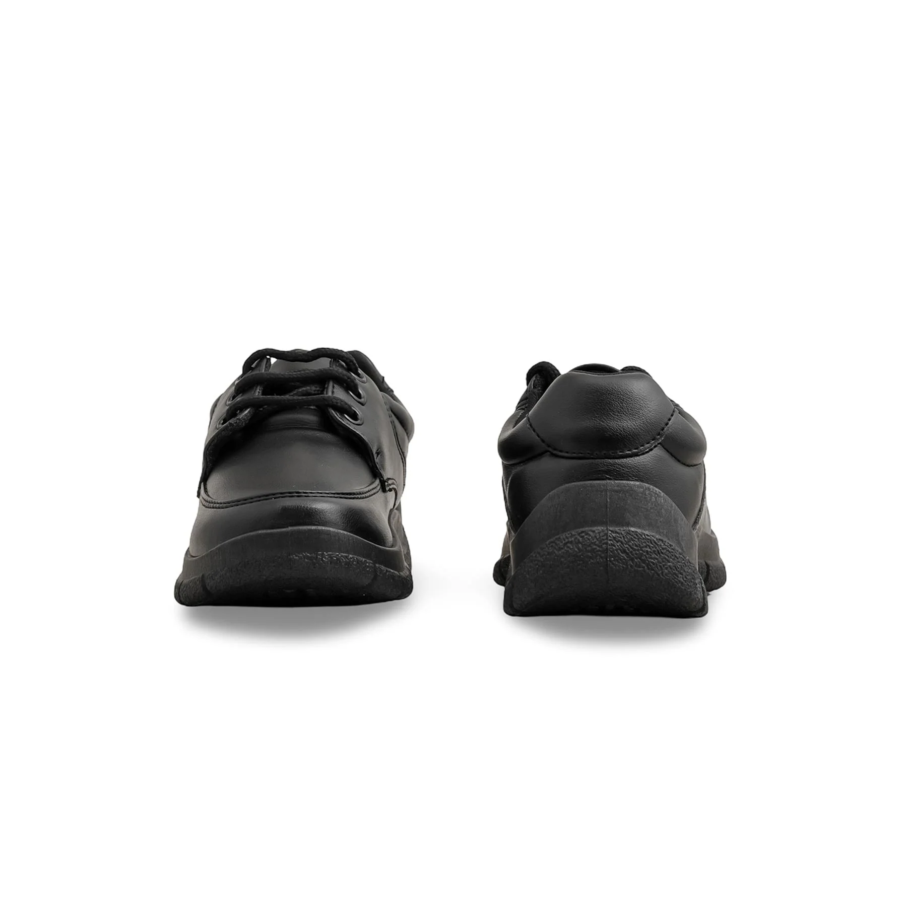 Boys Black Lace Up School Shoes SK1111 - Image 4