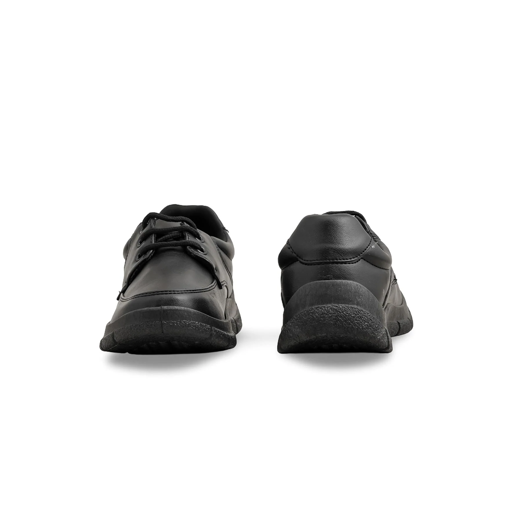 Boys Black Lace Up School Shoes SK1112 - Image 4