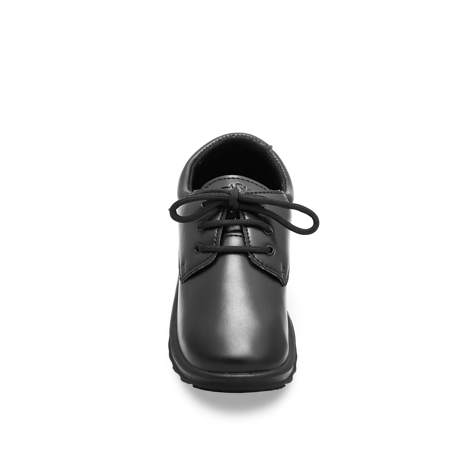 Boys Black Lace Up School Shoes SK1060 - Image 3