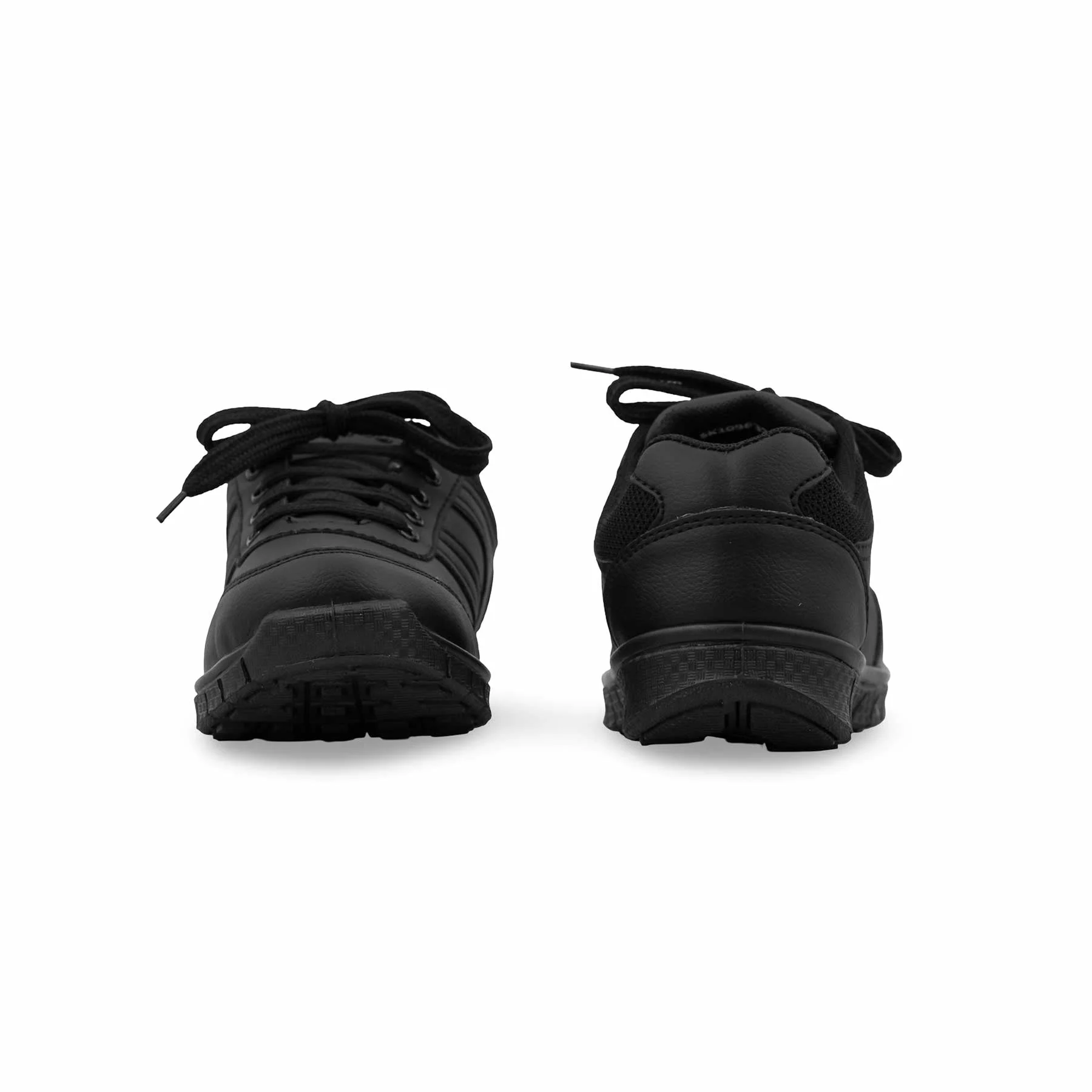 Boys Black Sports School Shoes SK1096 - Image 4