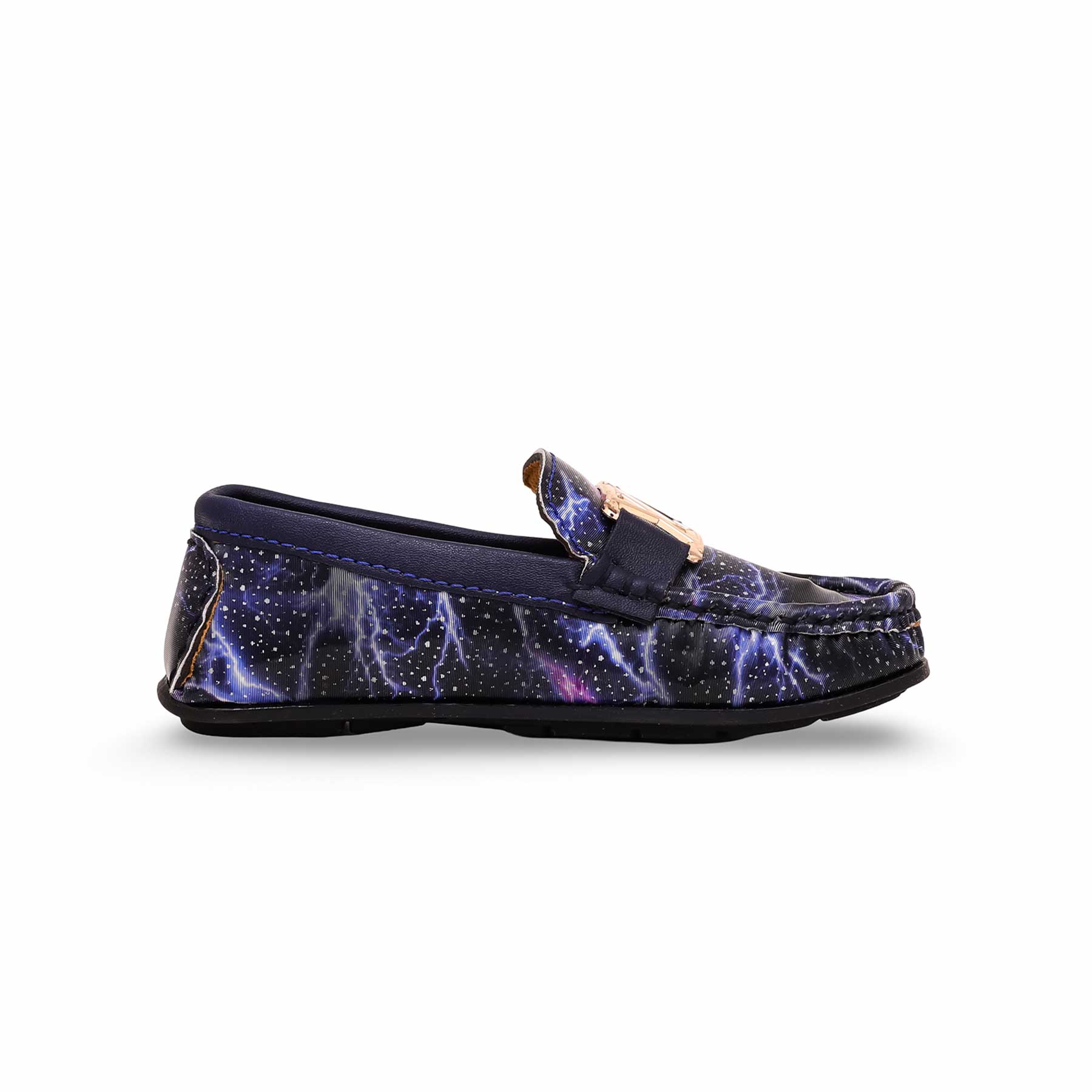 Boys Blue Casual Moccasin KD0980 - Image 2
