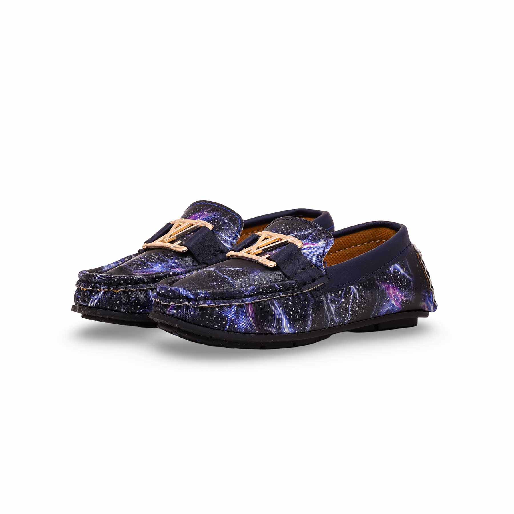 Boys Blue Casual Moccasin KD0980 - Image 3