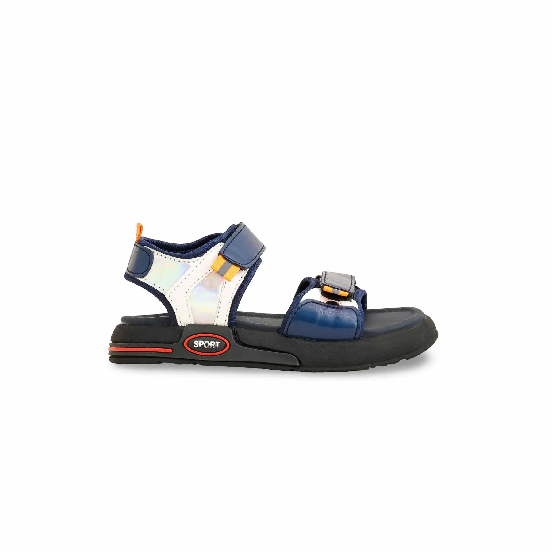 Boys Blue Casual Sandal KD4761 - Image 2