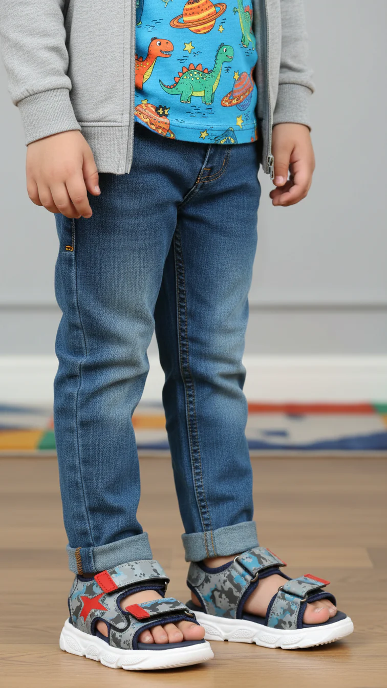 Boys Blue Casual Sandal KD4898