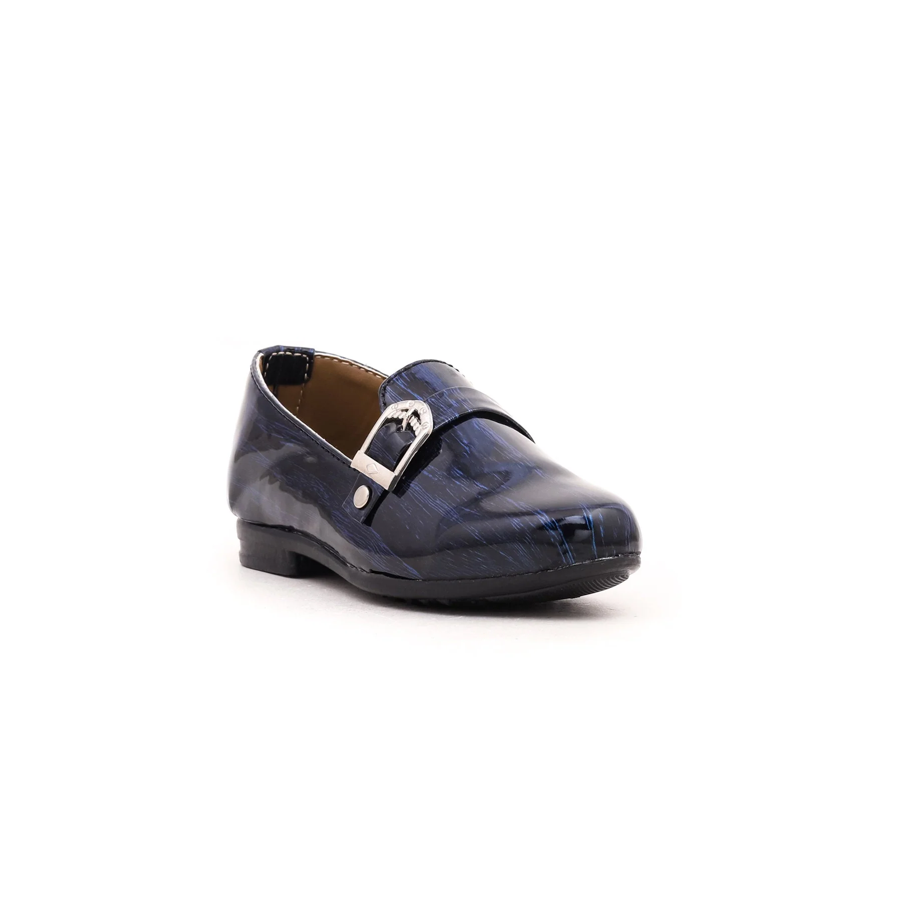 Boys Blue Formal Moccasin KD0518