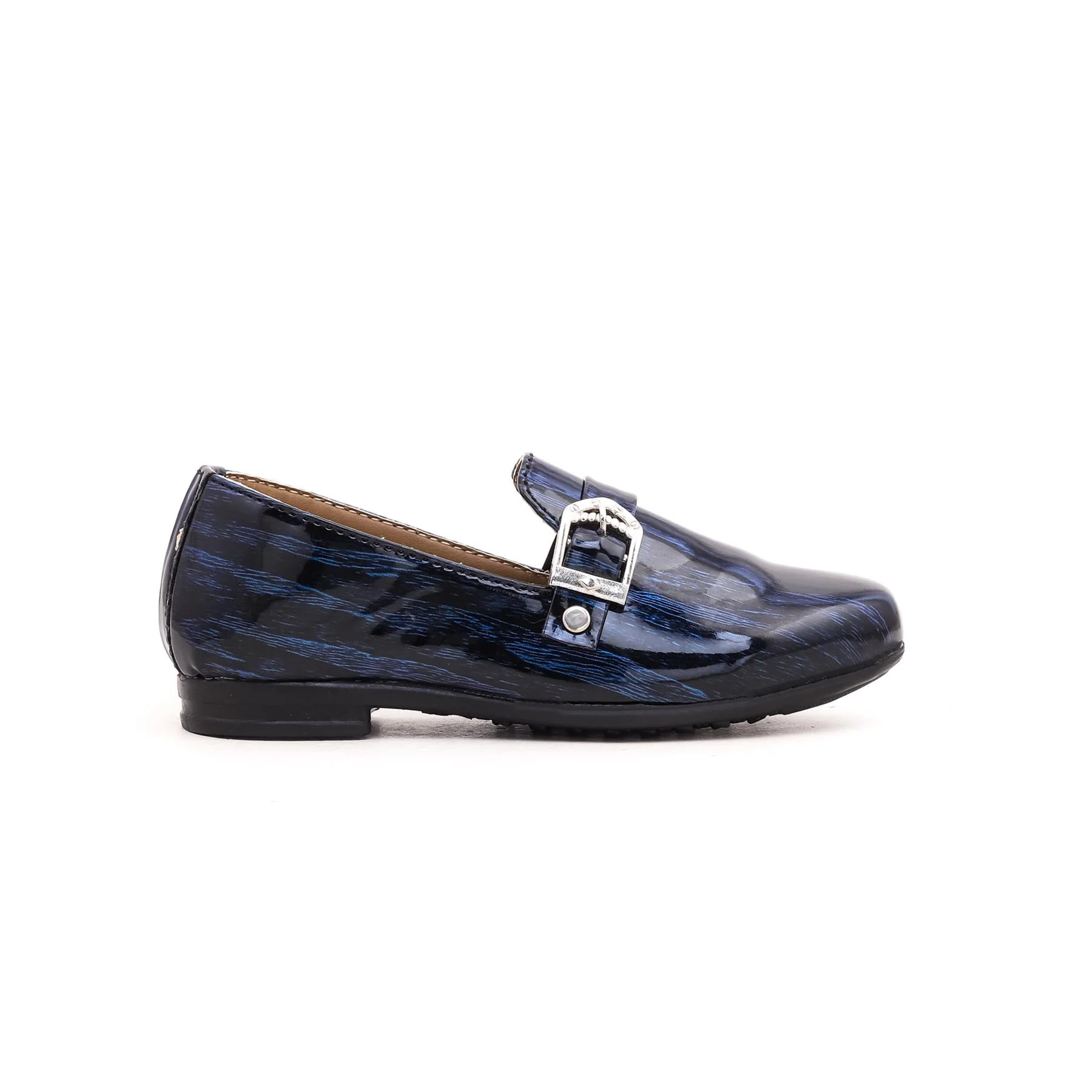 Boys Blue Formal Moccasin KD0518 - Image 2