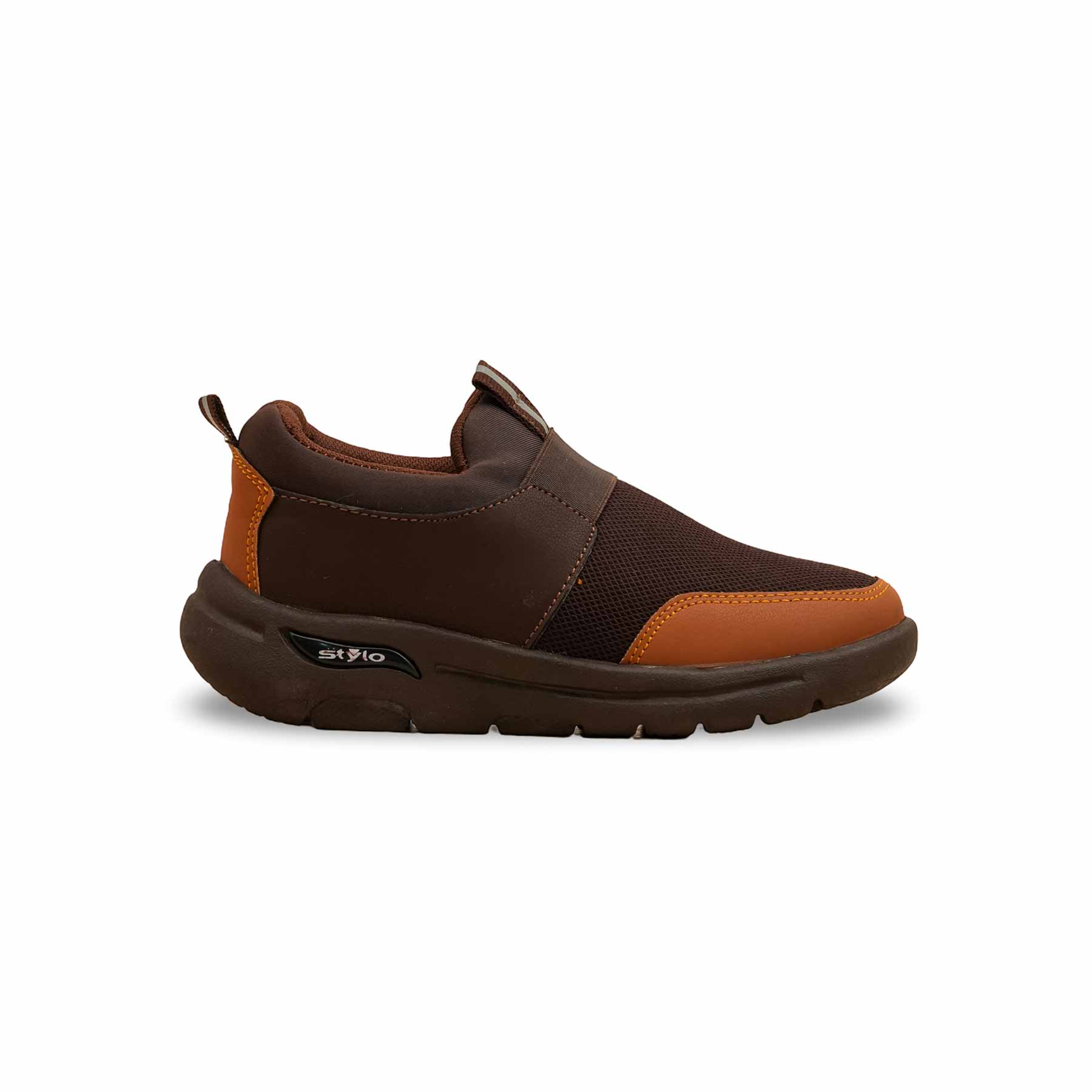 Boys Brown Casual Canvas KD2576 - Image 2