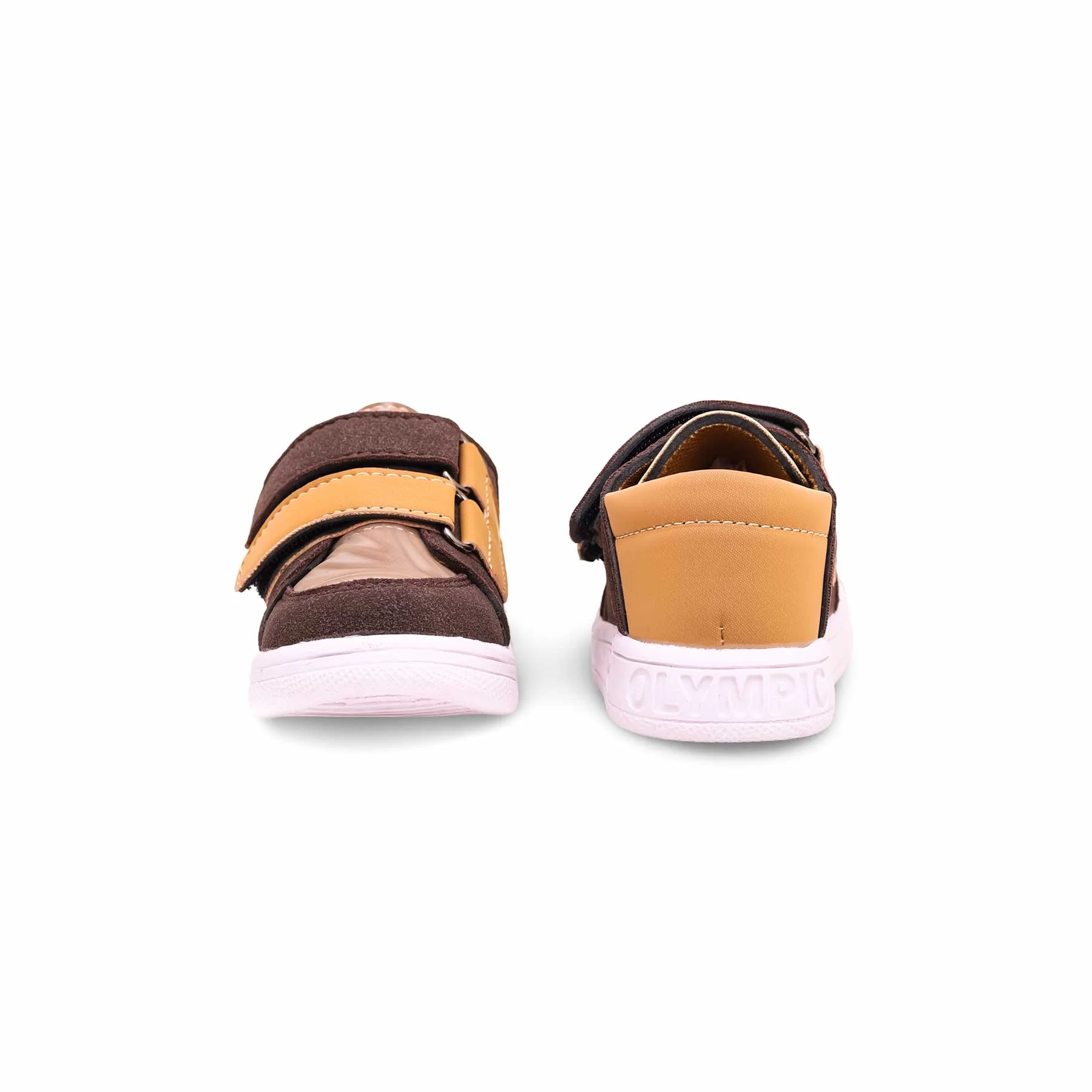 Boys Brown Casual Jogger KD1689 - Image 3