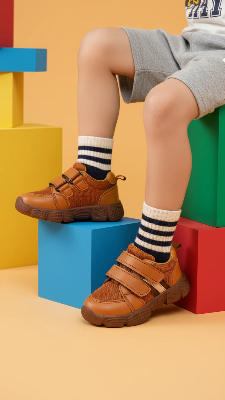 Boys Brown Casual Jogger KD1983