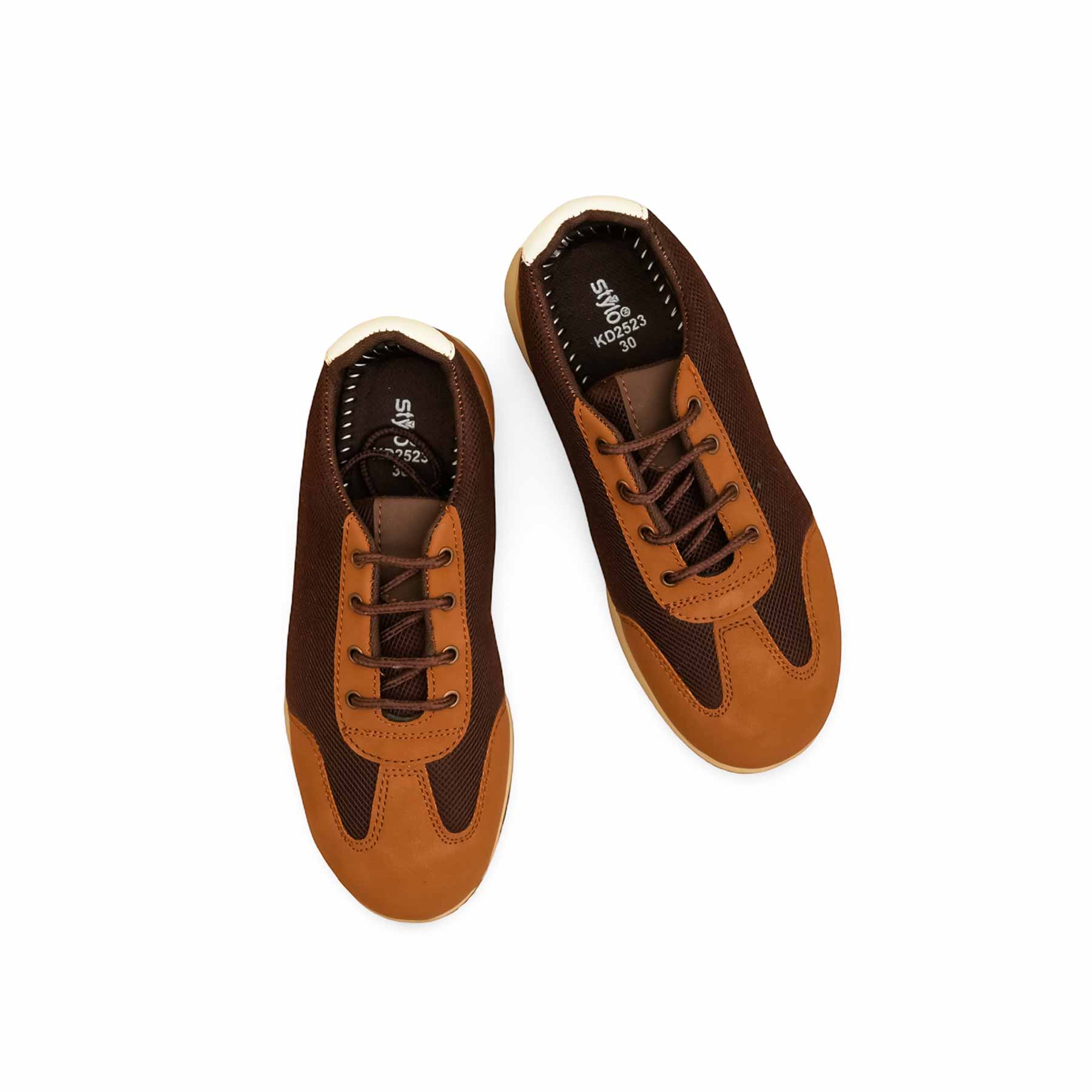 Boys Brown Casual Jogger KD2523 - Image 5